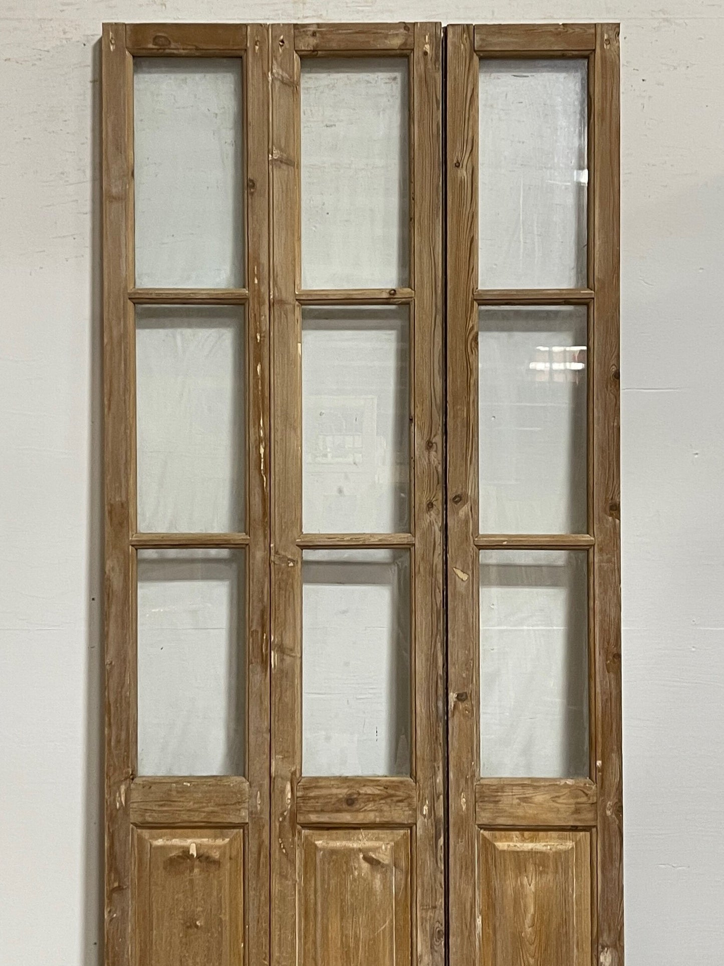 Antique French doors (95.25x40) H0239s