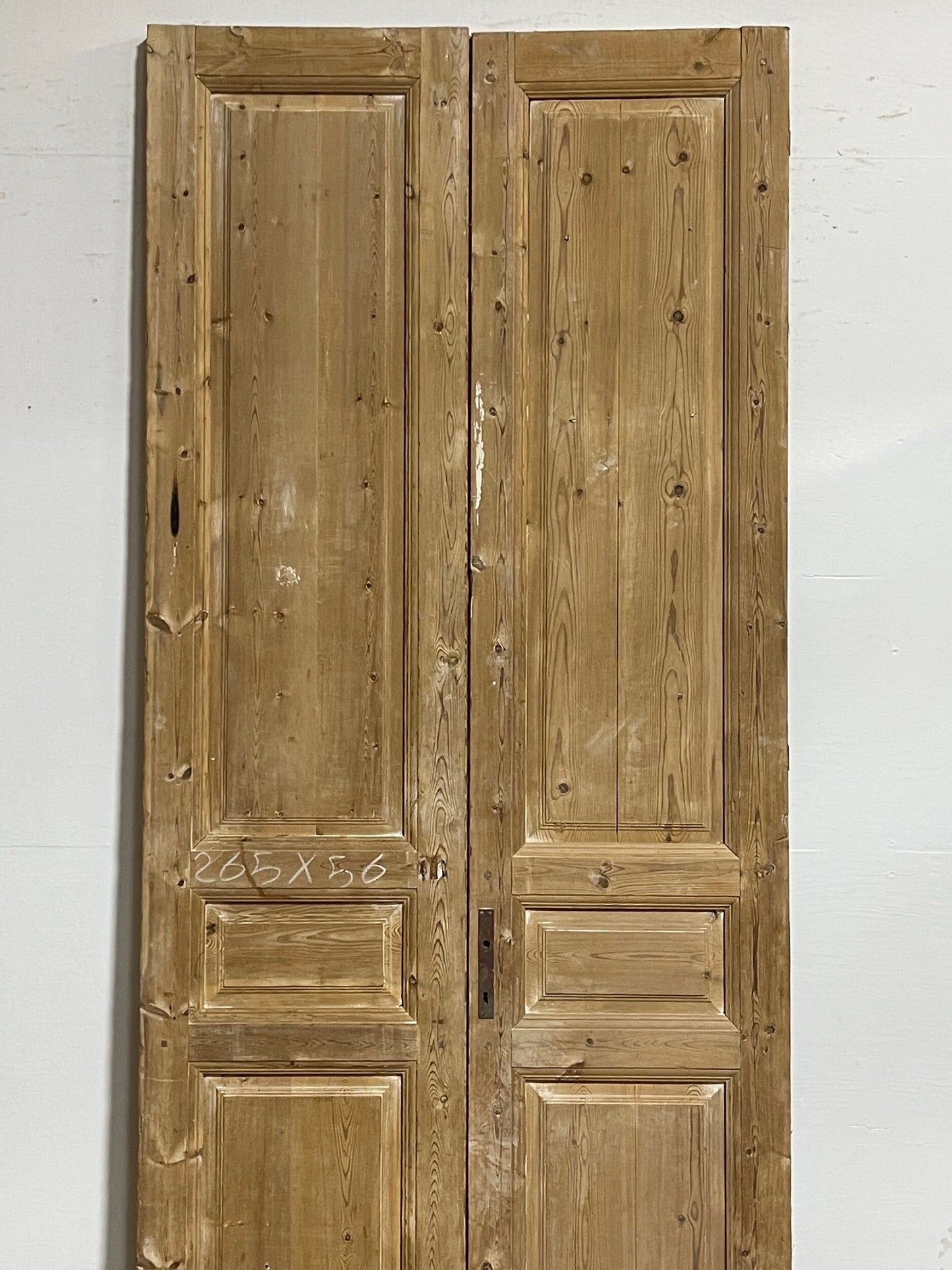 Antique French doors (104.5x43.5) H0097s