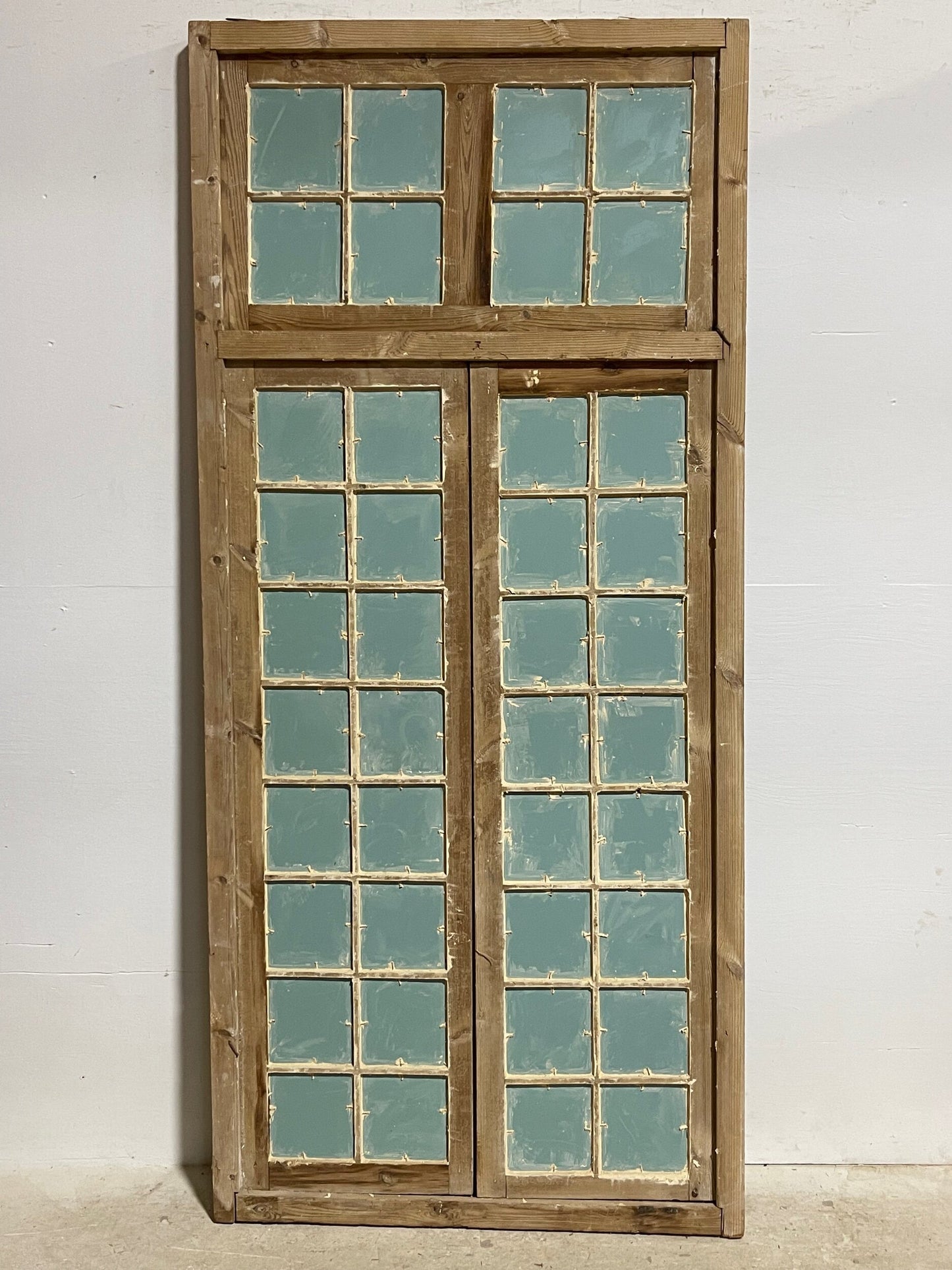 Framed 3 panel mirror (86.5X40.25) H0289s