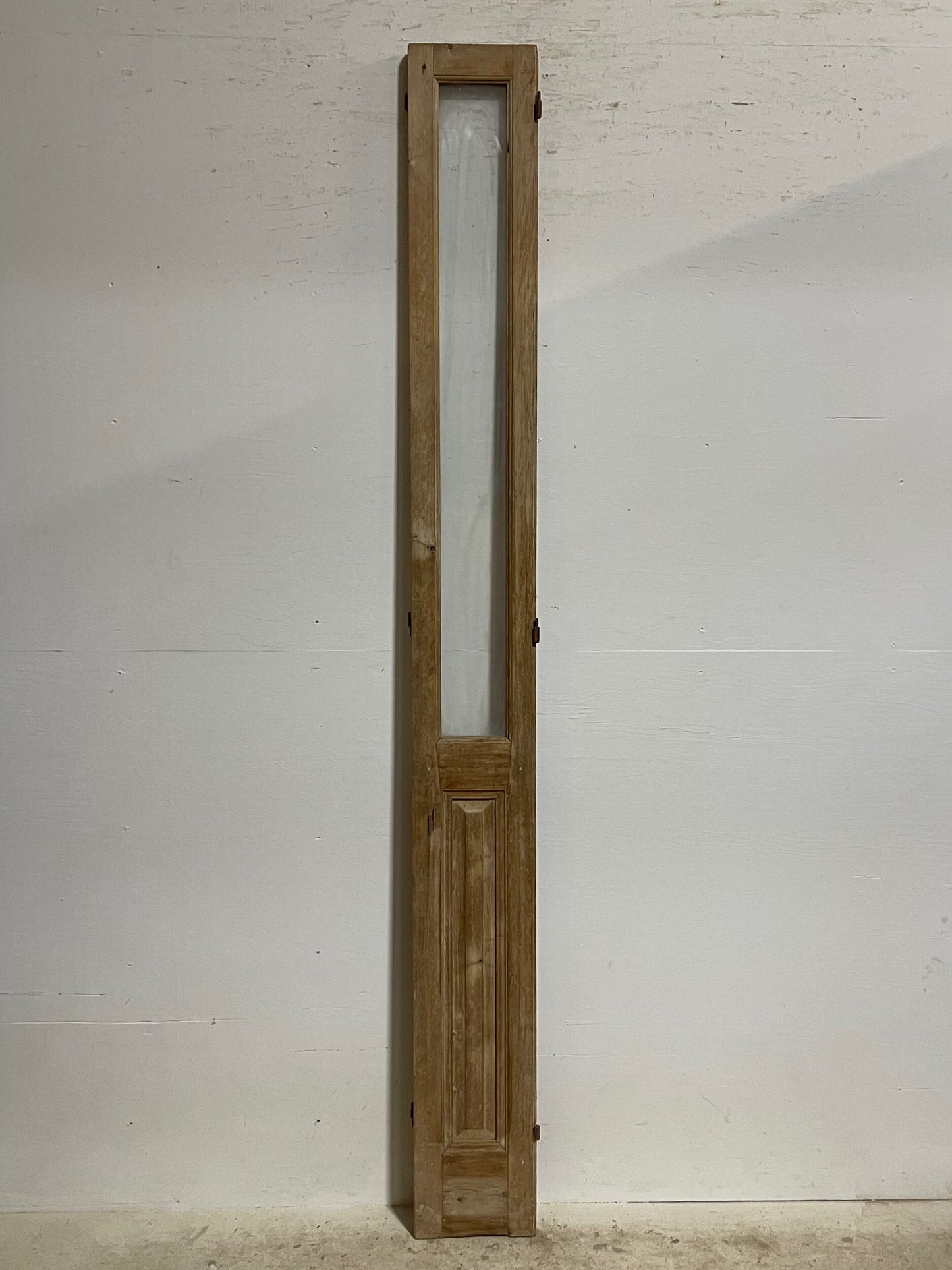Antique French door with glass (95.25x10.25) H0275s