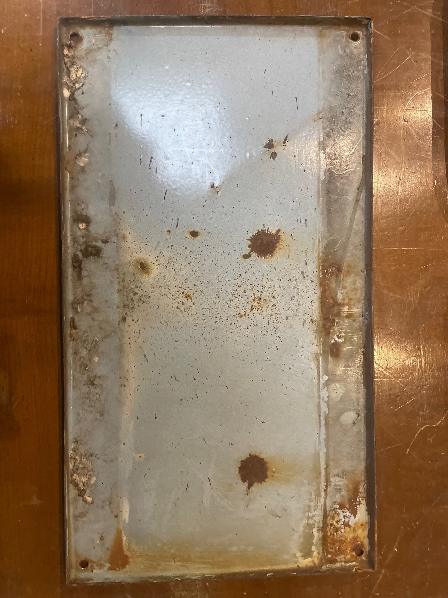 Antique French street sign H0287s