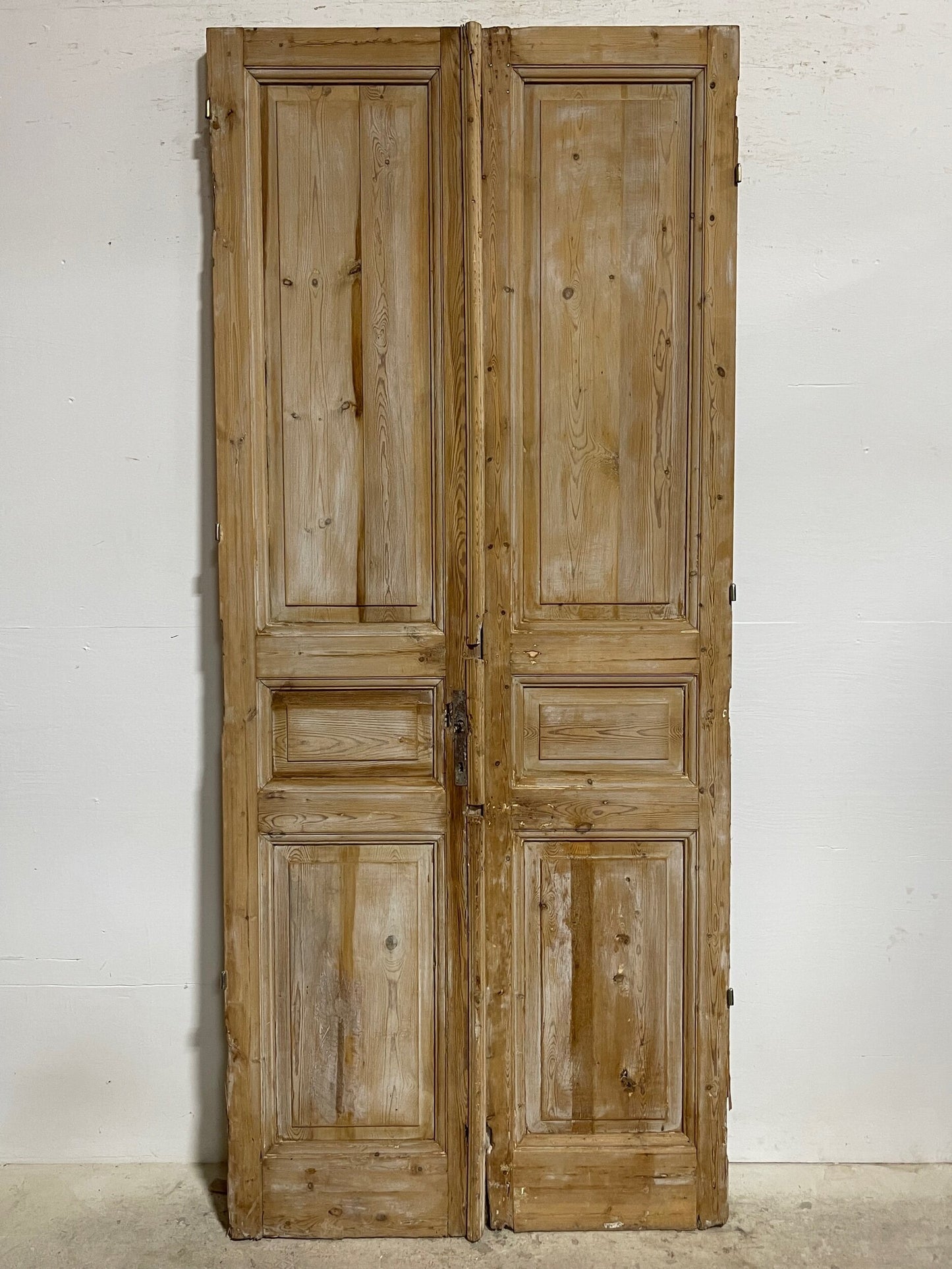 Antique french panel doors (93 x 40) I101