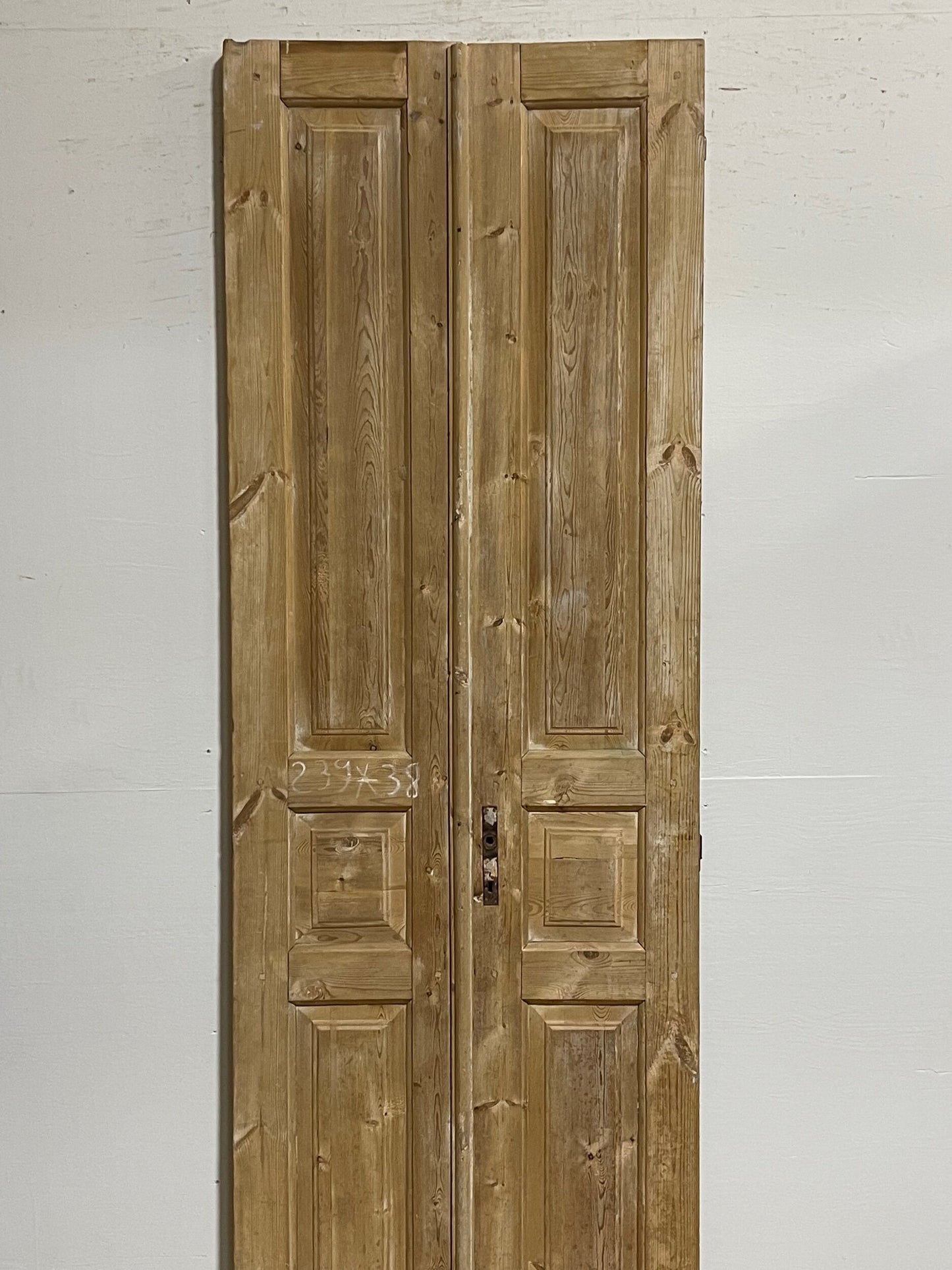 Antique French doors (94.25x29.5) H0208s