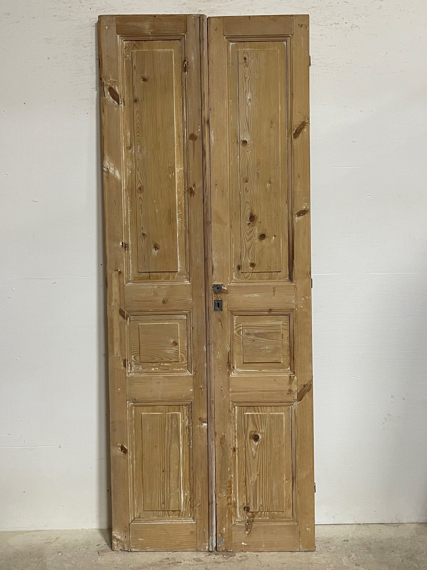 Antique French panel doors (92.5x35.5) I123