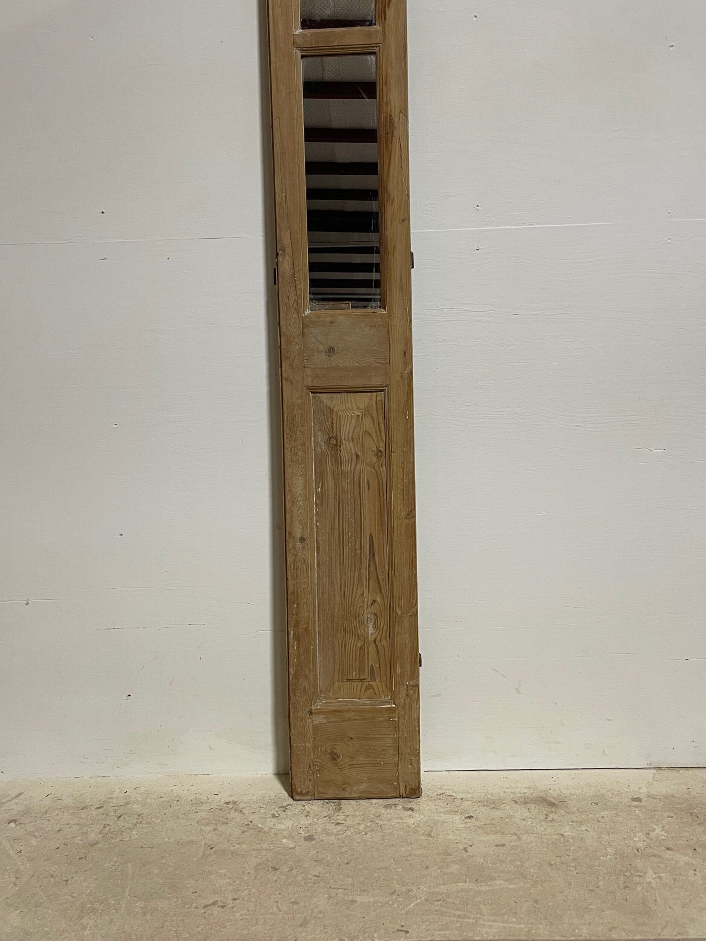Antique French door with mirror (106.5x11) H0268s