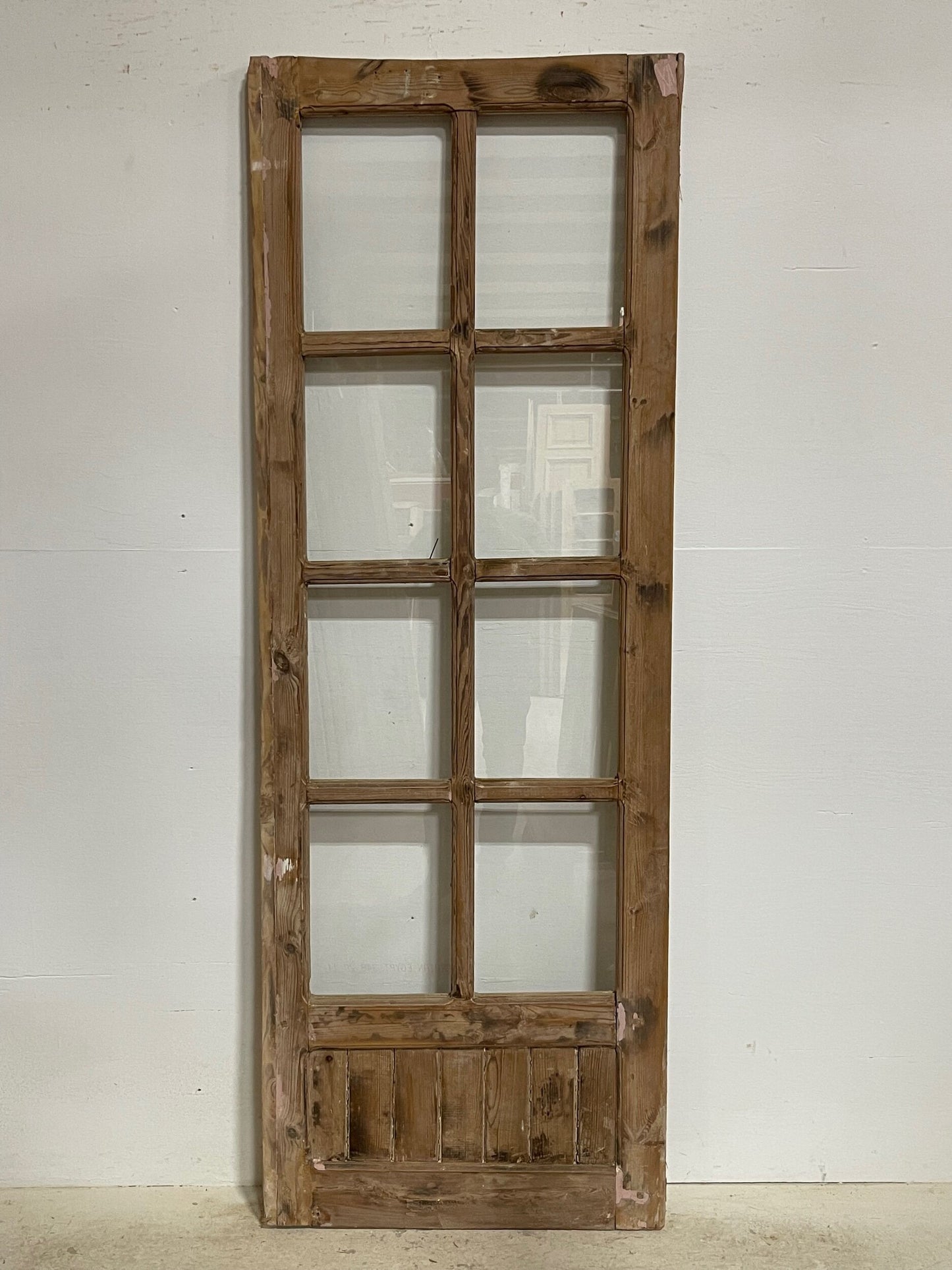 Antique French panel door (80.25x28.5) G1611cs