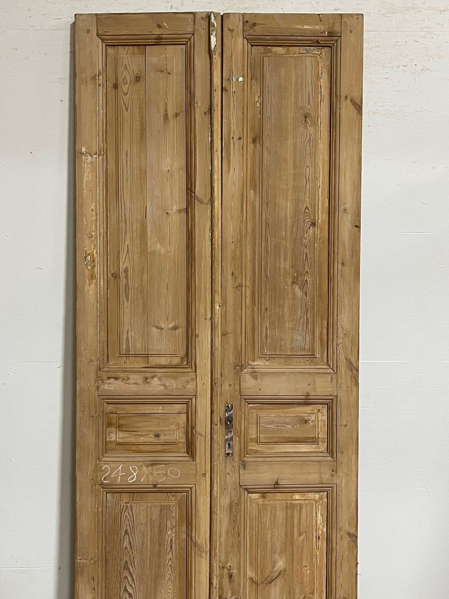 Antique French panel doors (97.5x40) I151