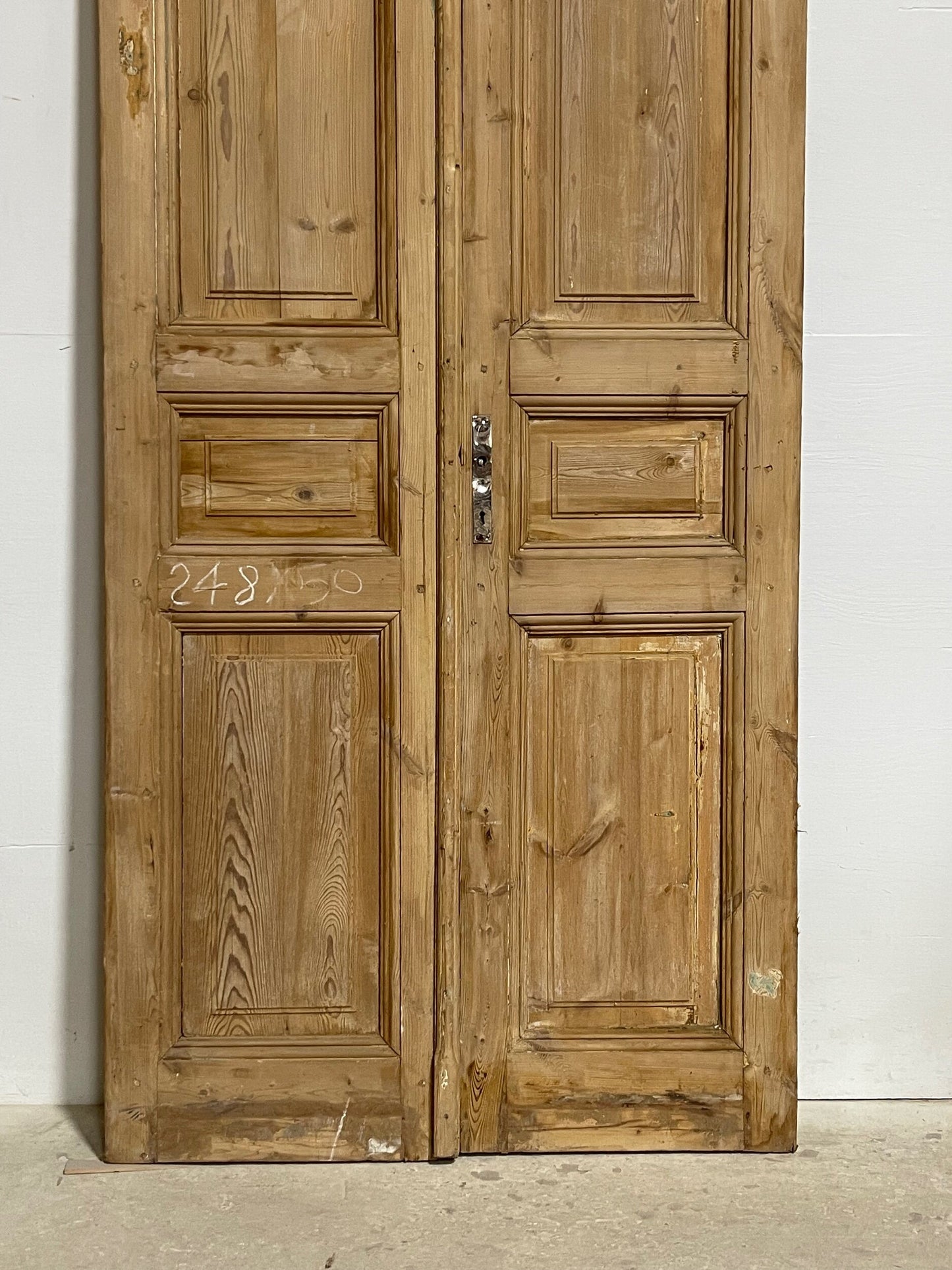 Antique French panel doors (97.5x40) I151