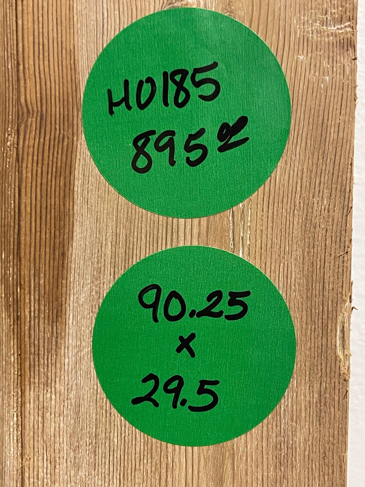 Antique French doors with glass (90.25x29.5) H0185s