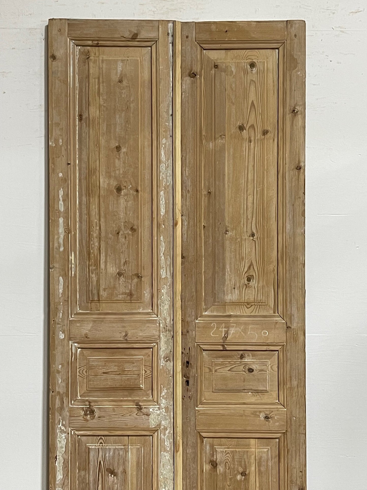 Antique French doors (97x39.75) H0121s