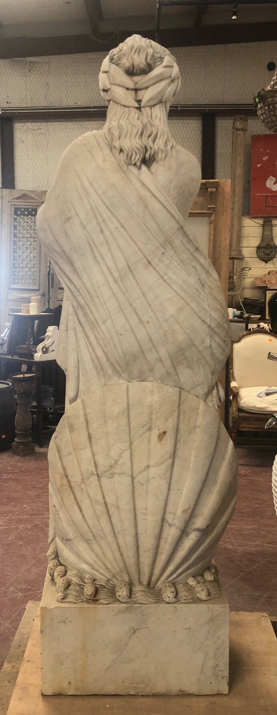 Marble statue