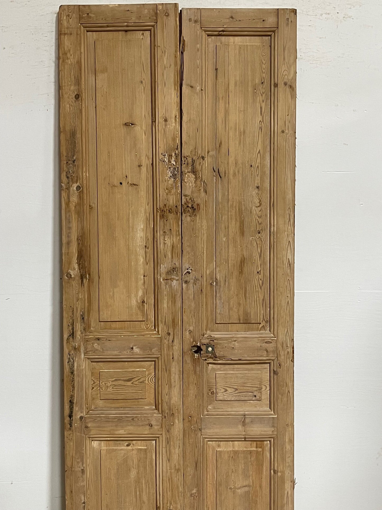 Antique French panel doors (91.5x35.5) I110