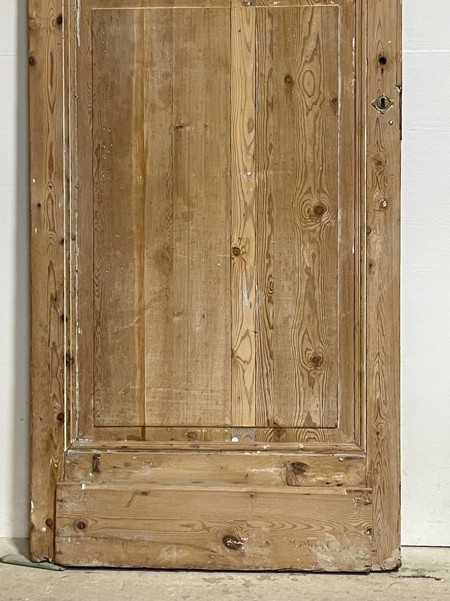 Antique French panel door (85x34.25) I201