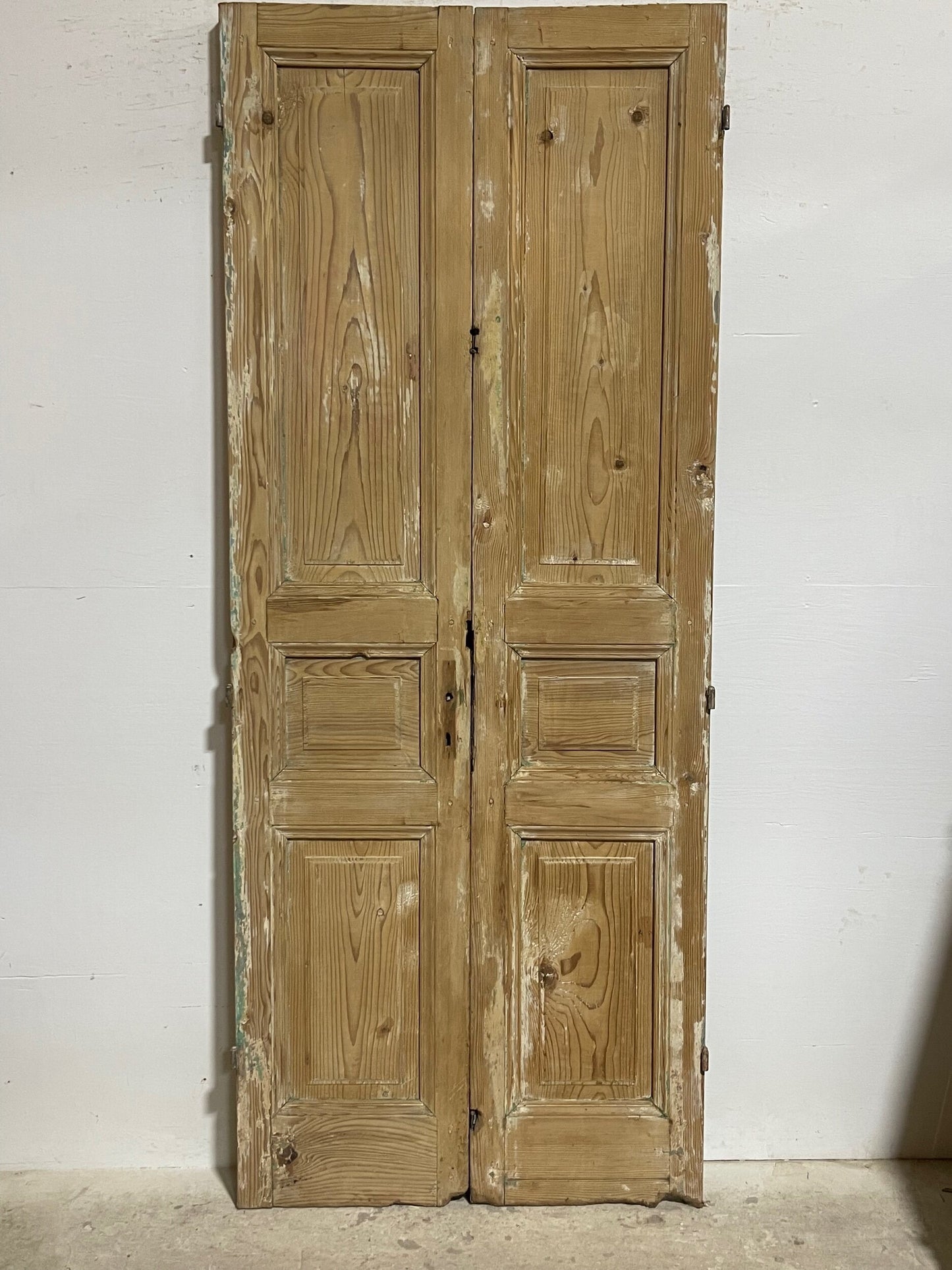 Antique French panel doors (89.75x36.25) I126