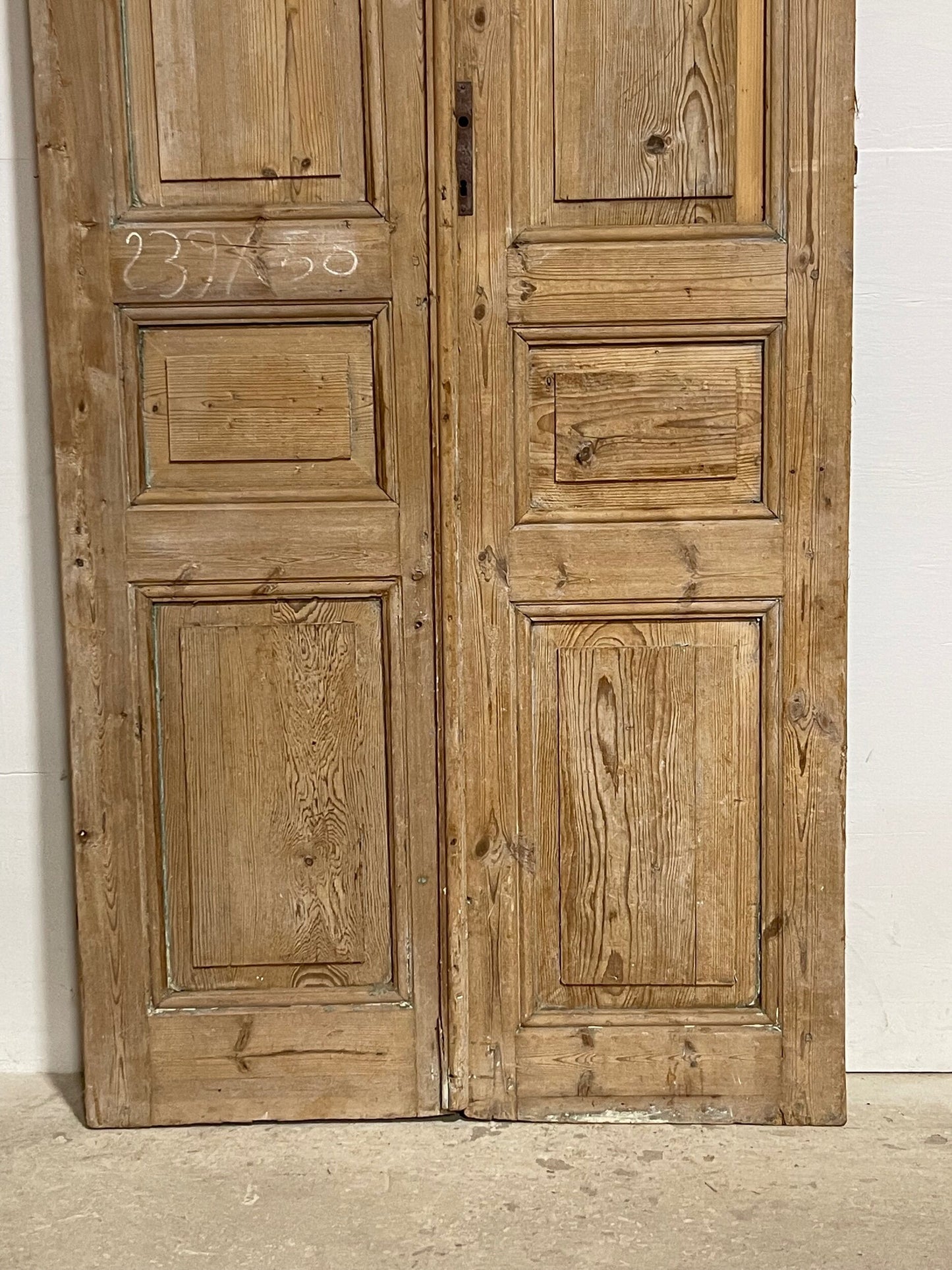 Antique French panel doors (94x38.75) I133