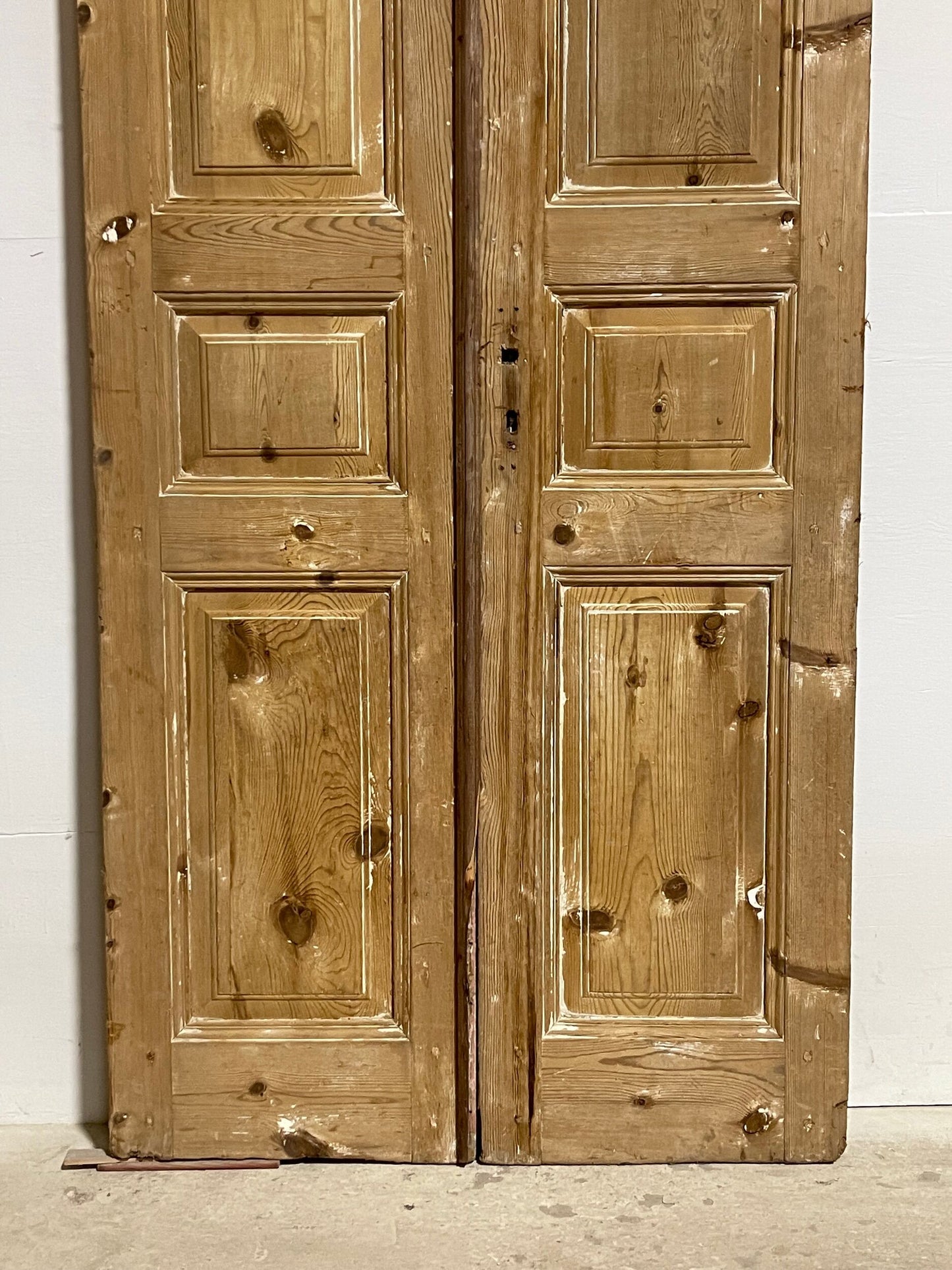 Antique French panel doors (89.25x38) I153