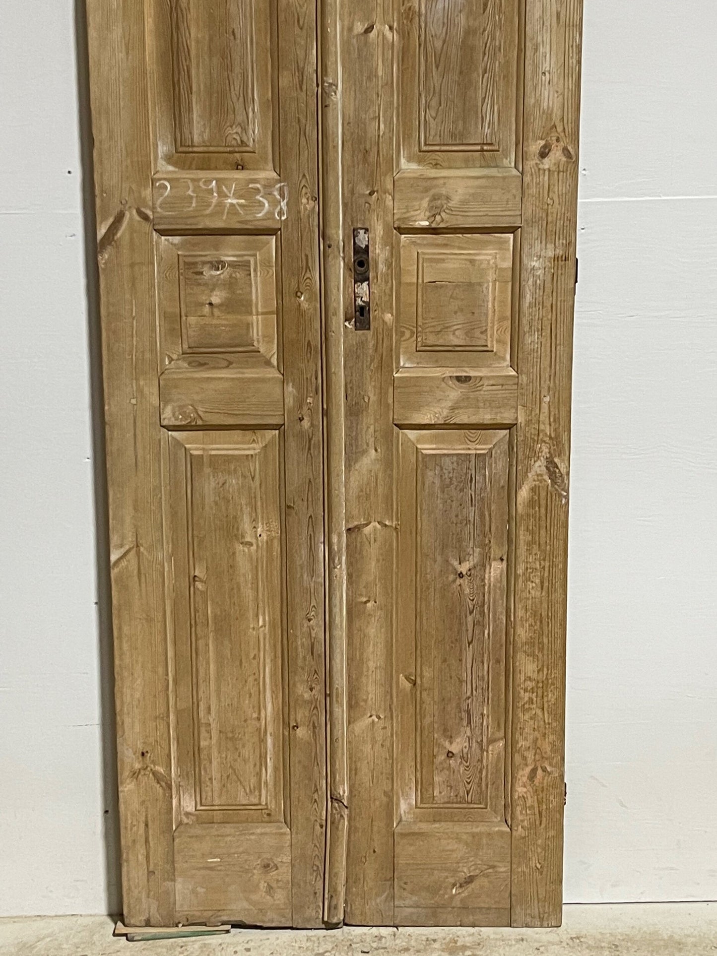 Antique French doors (94.25x29.5) H0208s