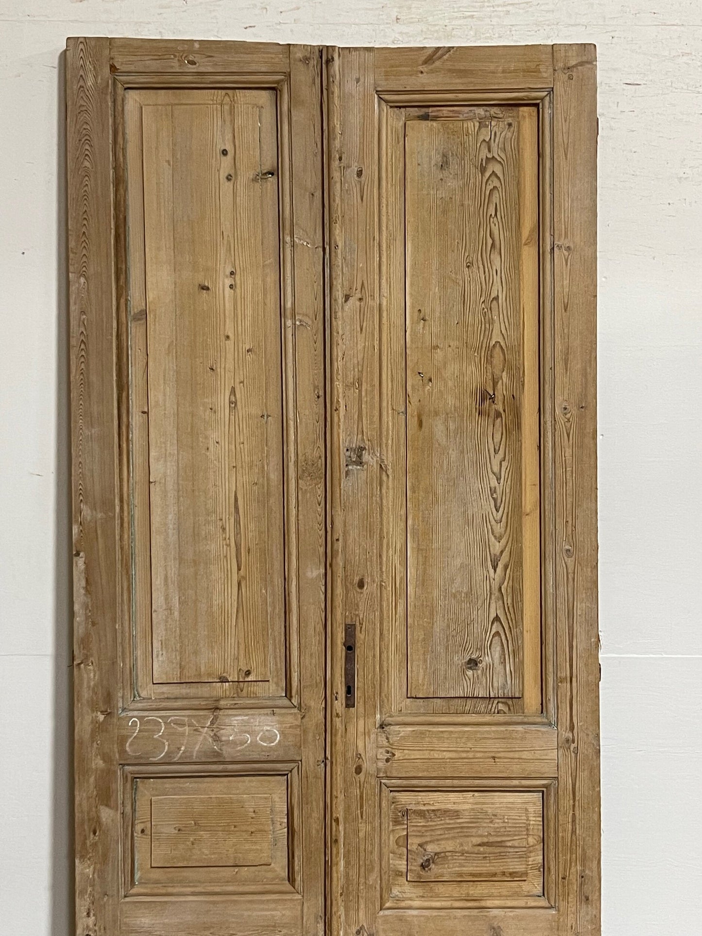 Antique French panel doors (94x38.75) I133