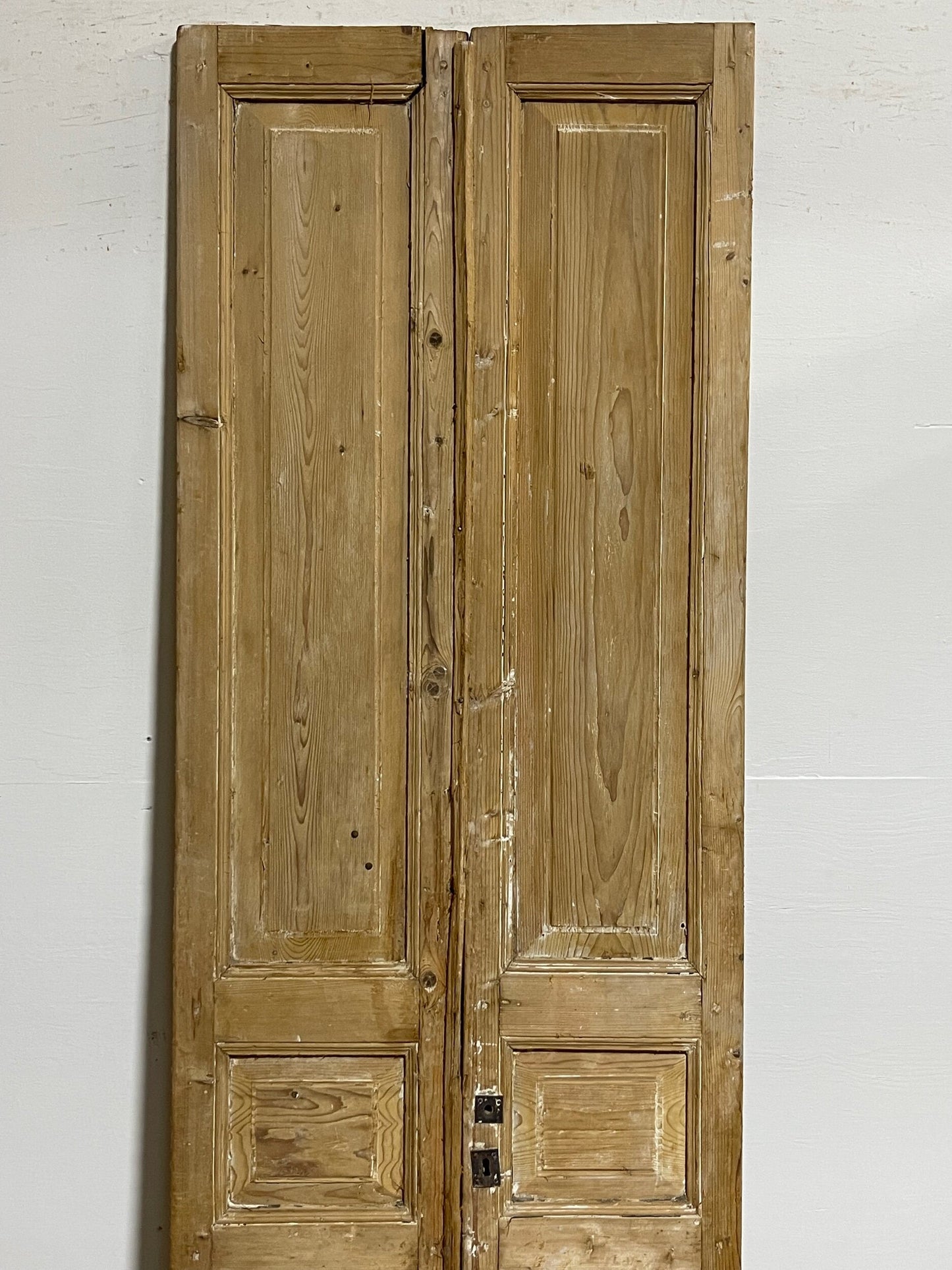 Antique french panel doors (88 x 29.5) I069b