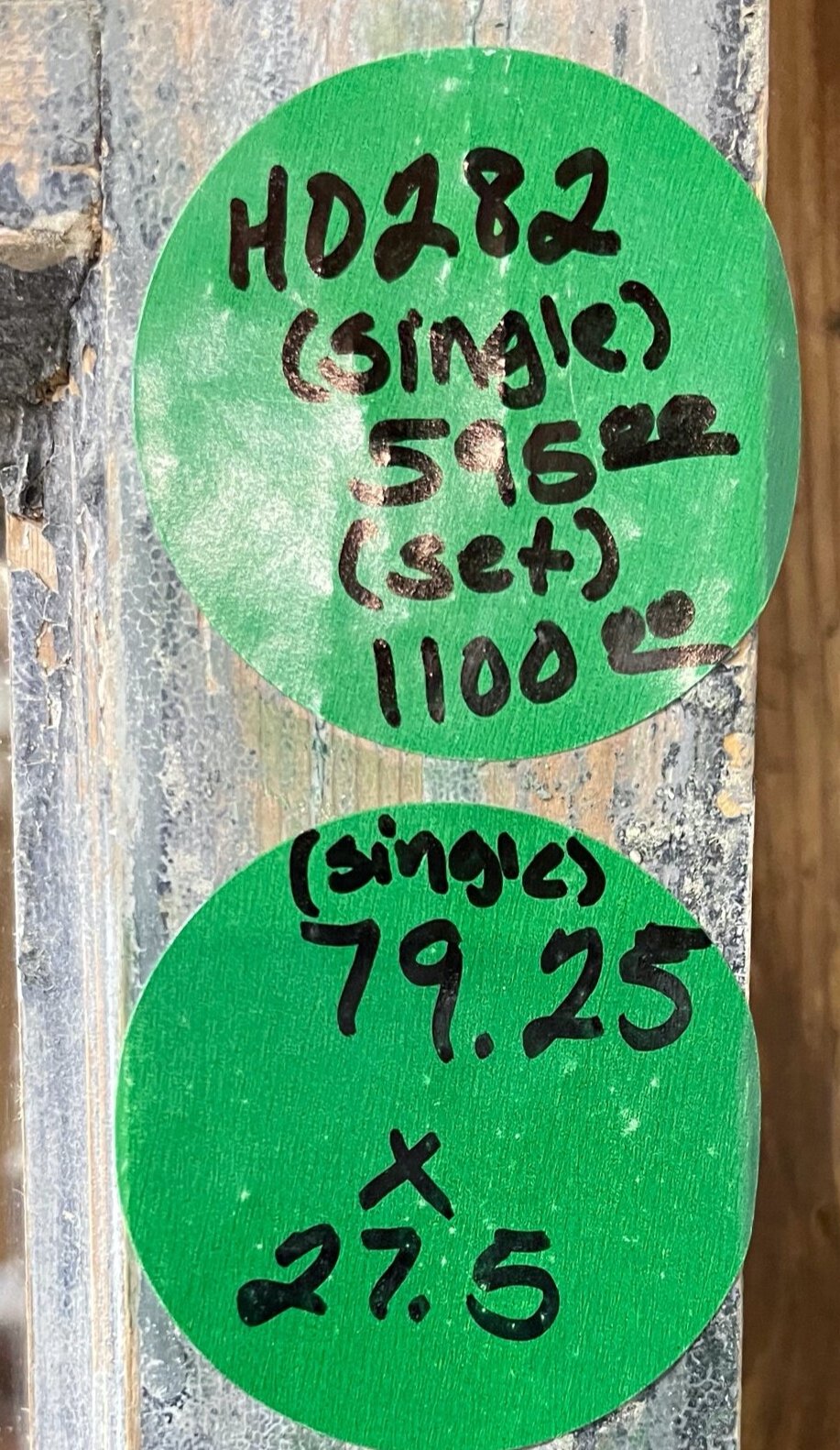 Mirror single (79.25x27.5) H0282Bs