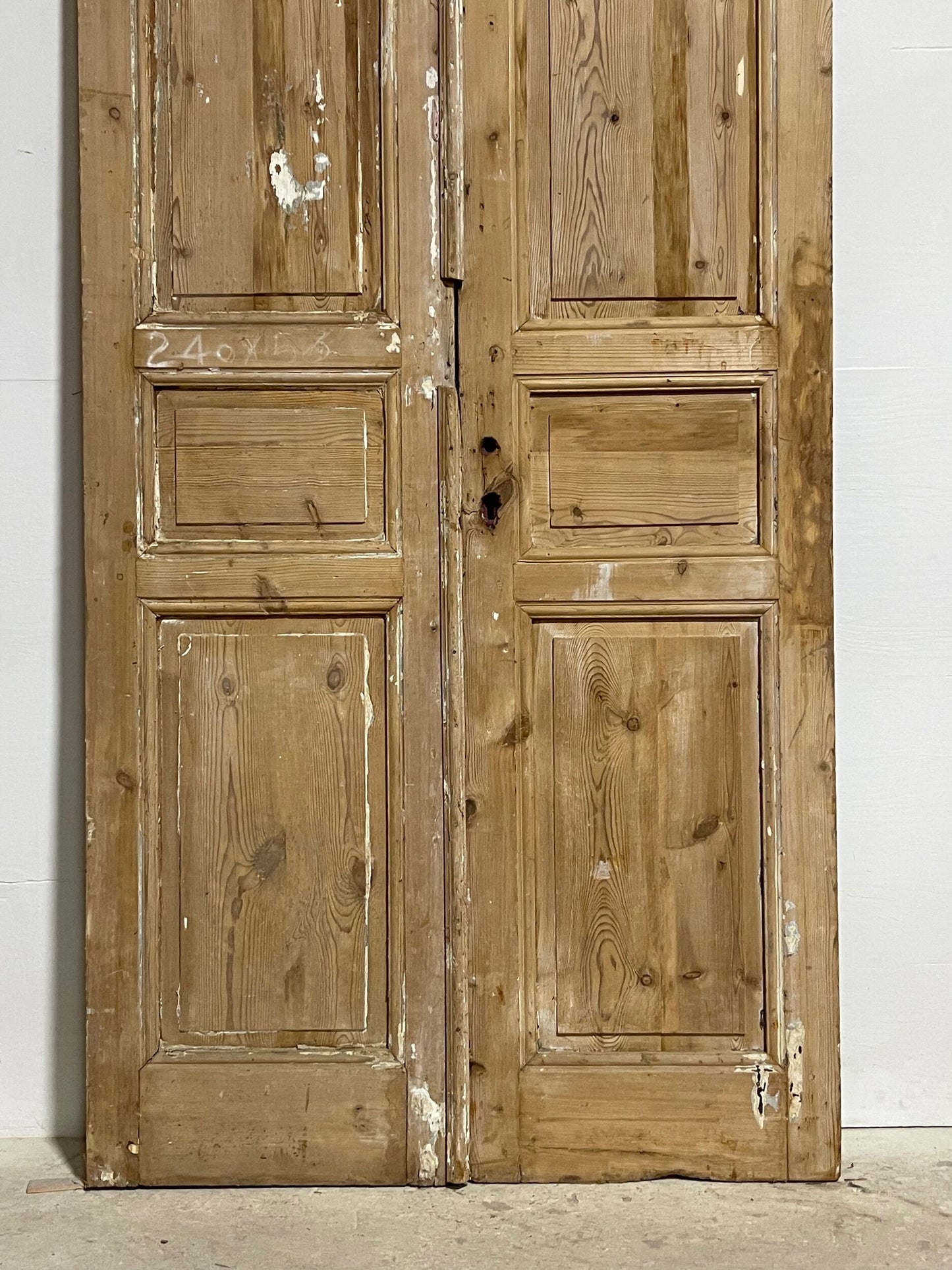 Antique french panel doors (94 x 44) I095