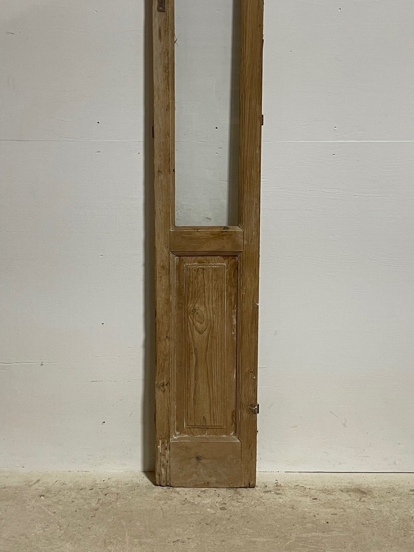 Antique French door with glass (95.5x14.25) H0270s