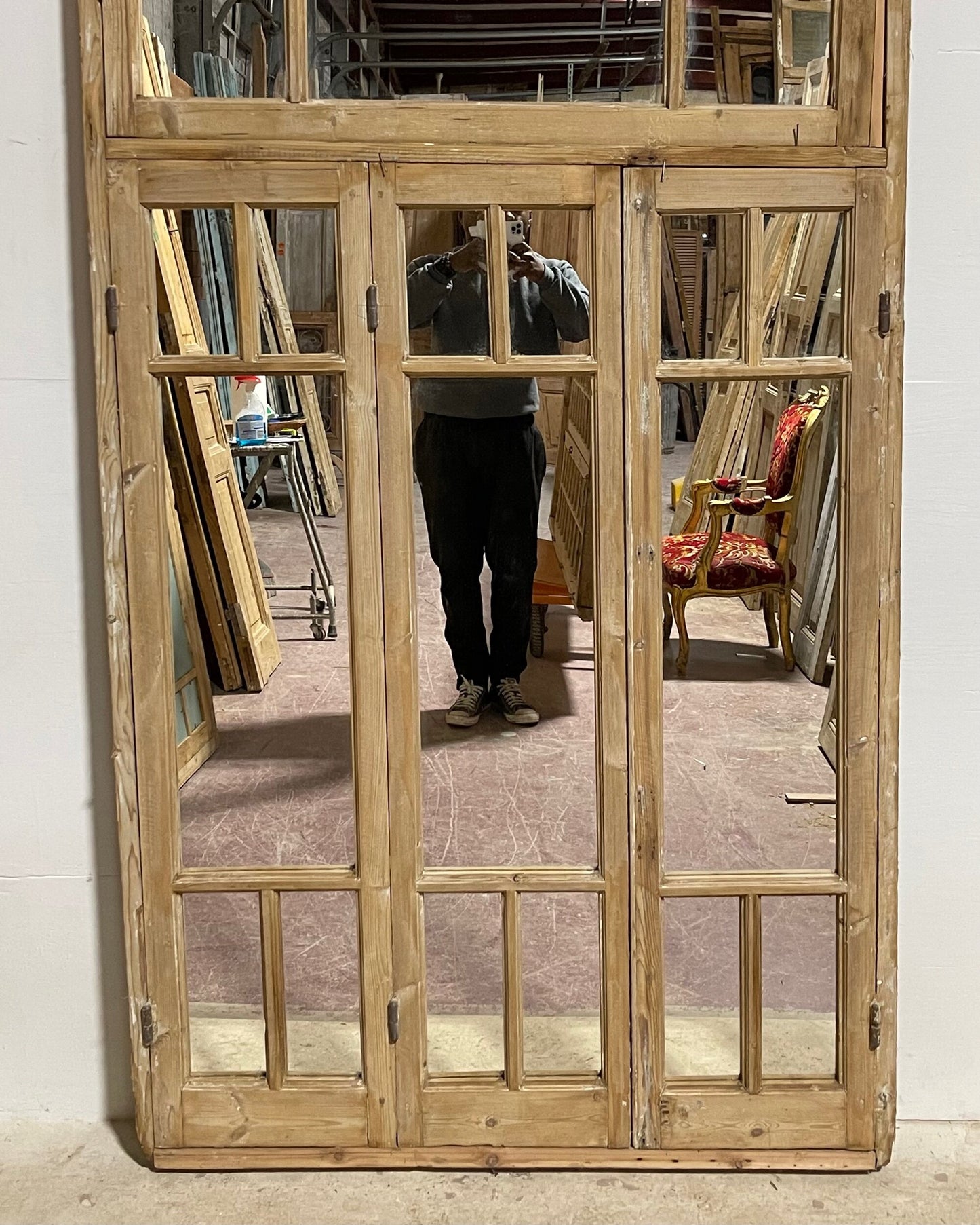 Framed mirror (84.5x46.25) H0293s