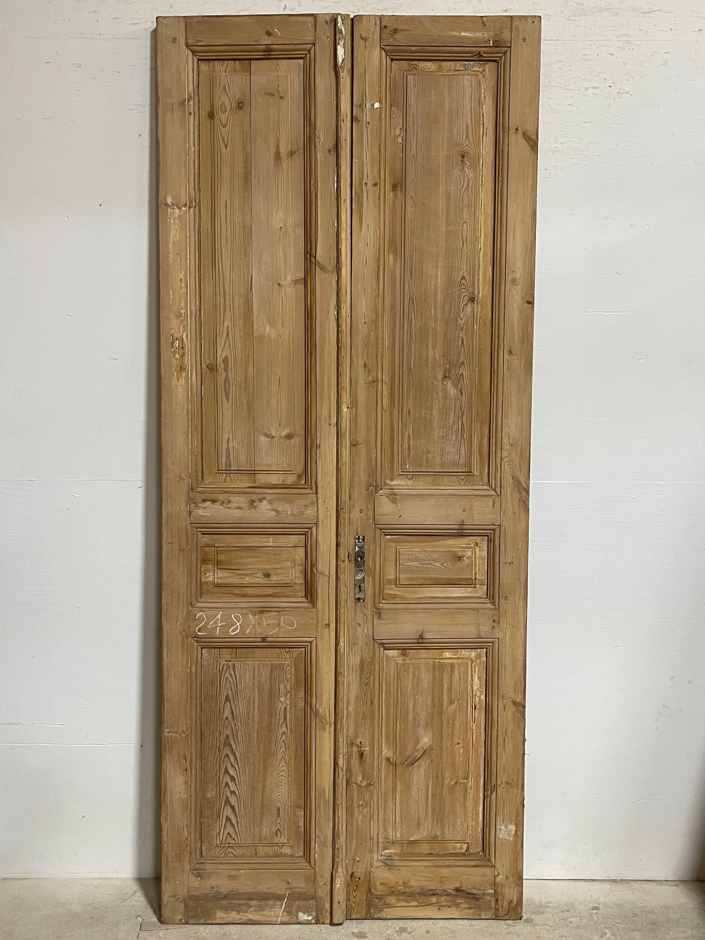 Antique French panel doors (97.5x40) I151