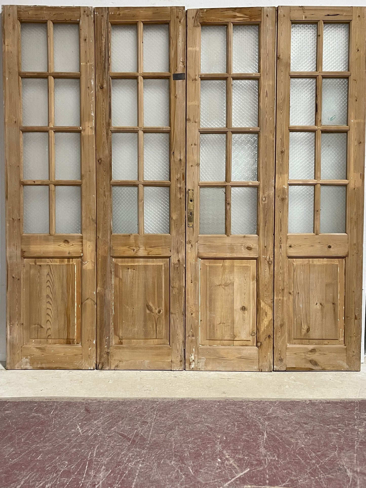 Antique French doors (85x85) H0212s