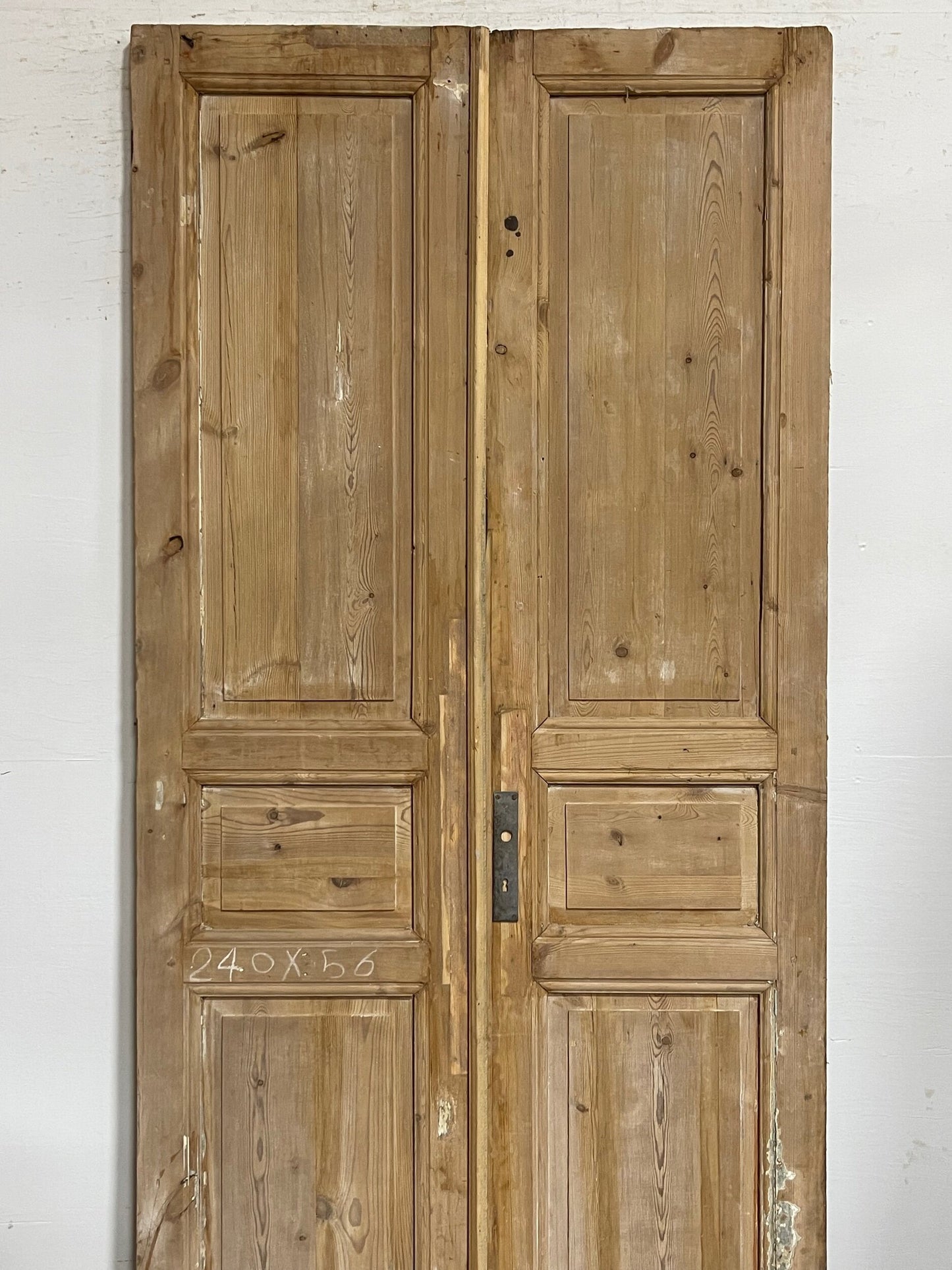 Antique French panel doors (94x44) I182