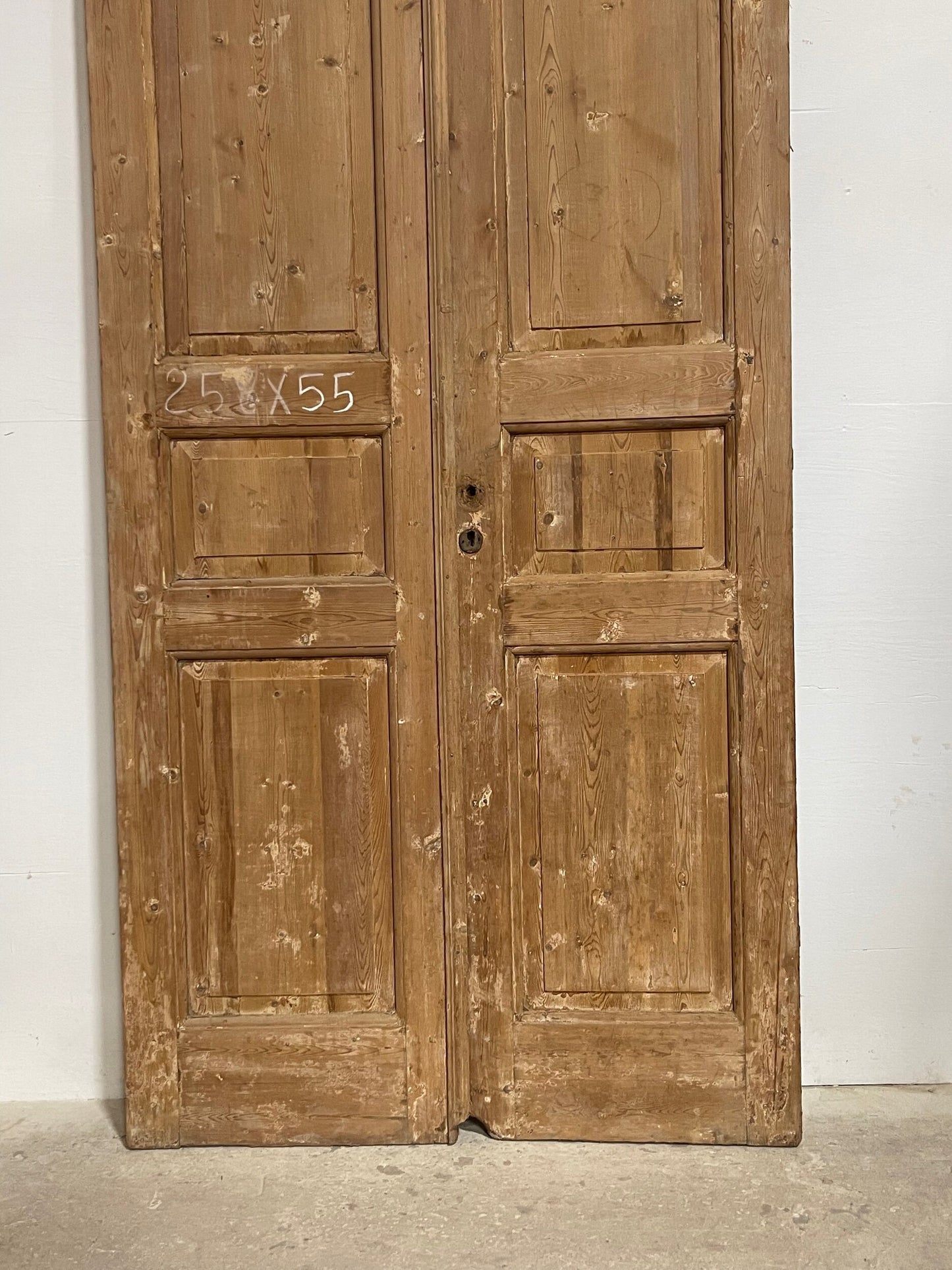 Antique French panel doors (101.75x44) I131