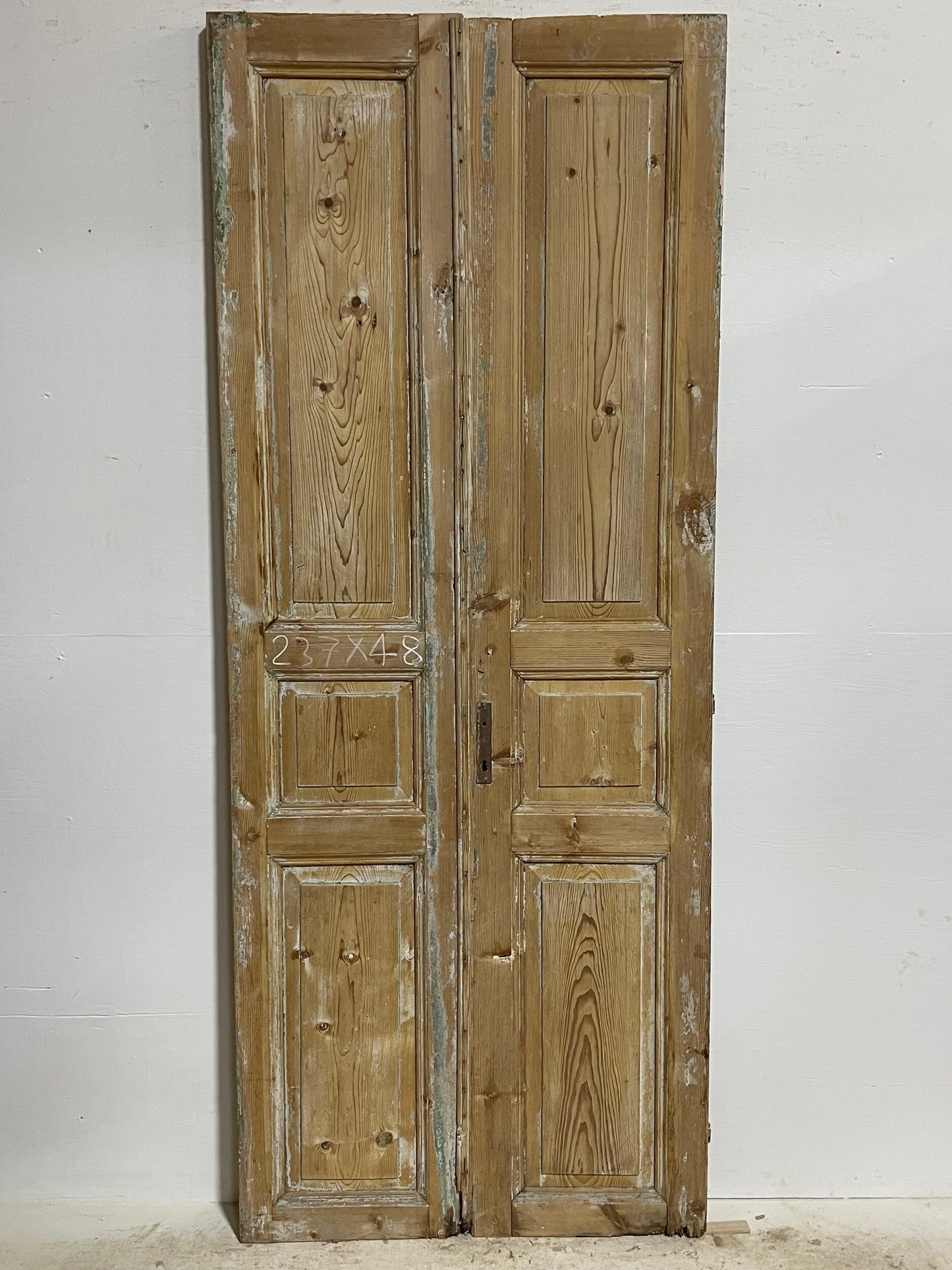 Antique French doors (93x37.25) H0165s
