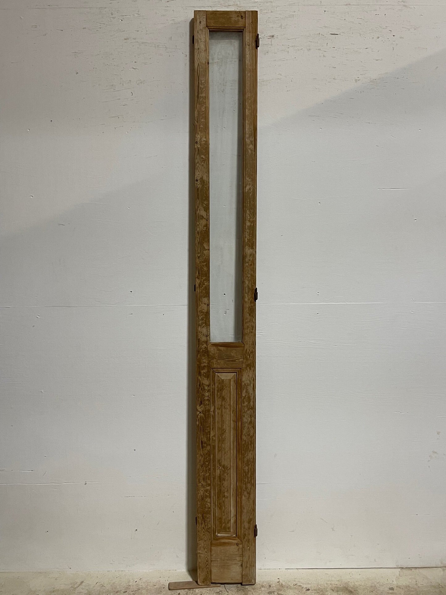 Antique French door with glass (94.5x10.25) H0274s