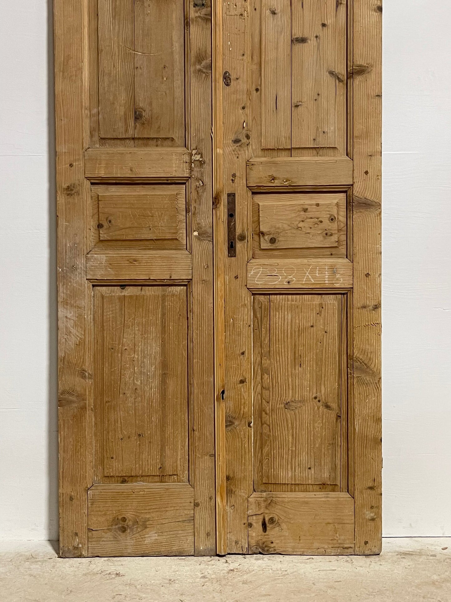 Antique French doors (93x38.25) H0166s
