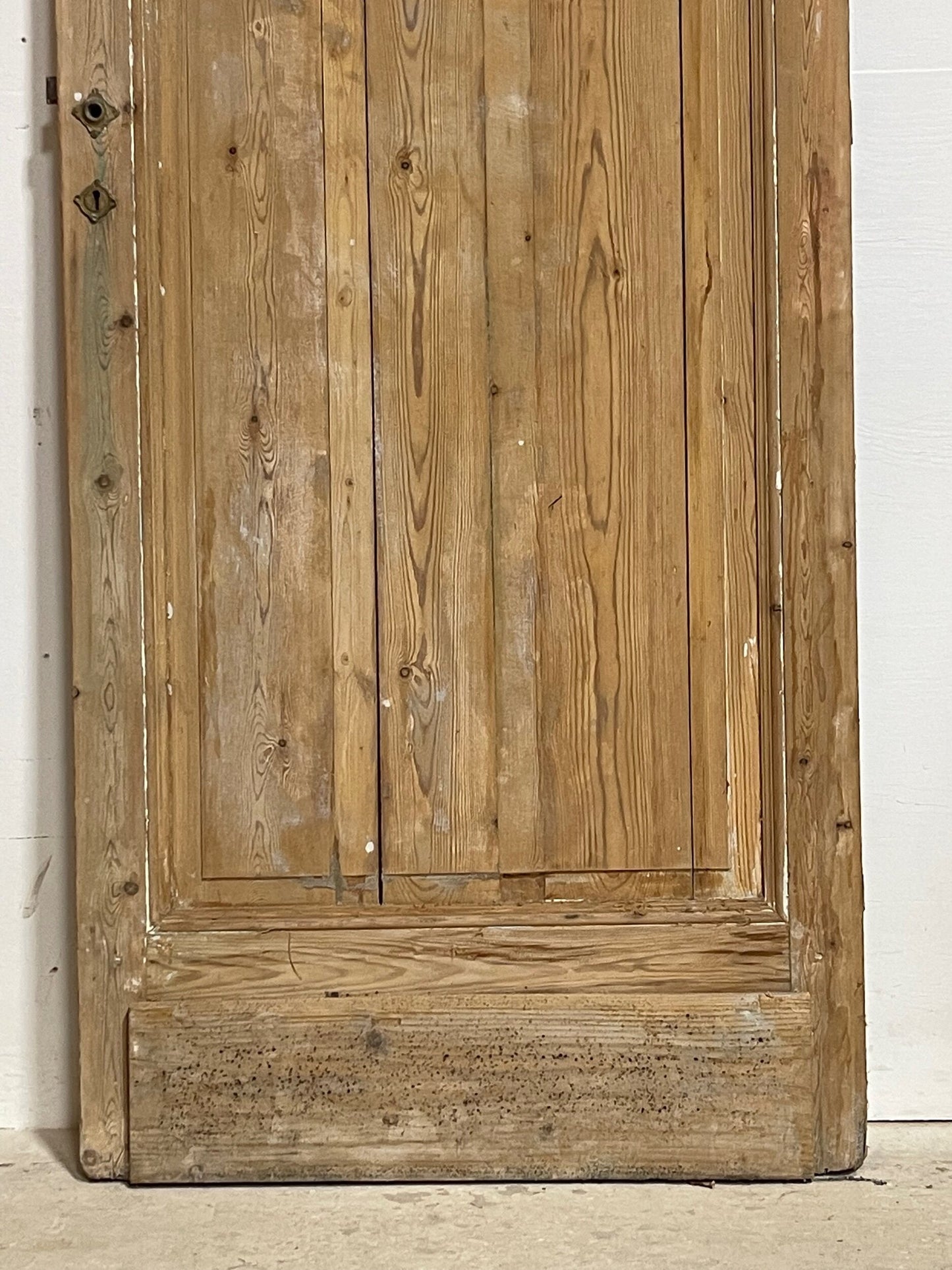 Antique French panel door (85x34.25) I200