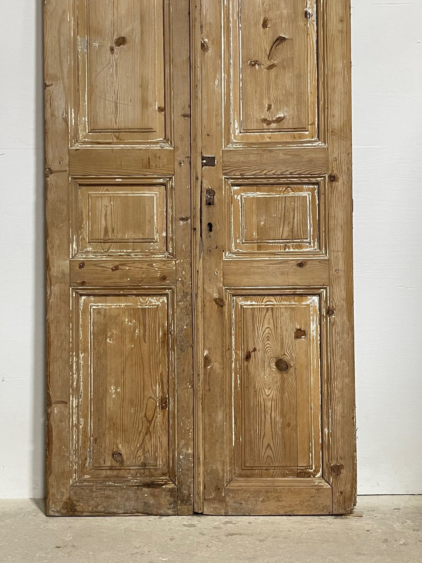 Antique French panel doors (95x39.75) I177