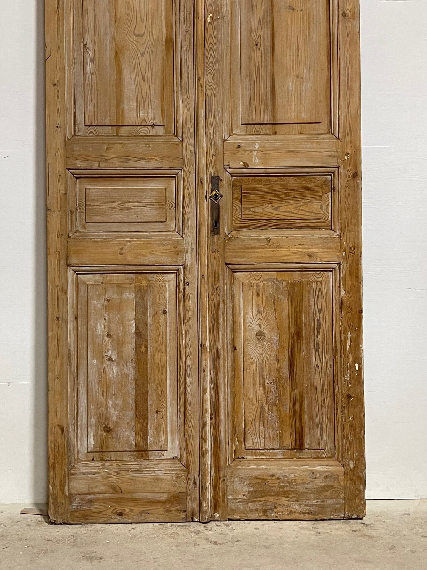 Antique french panel doors (93 x 40) I101
