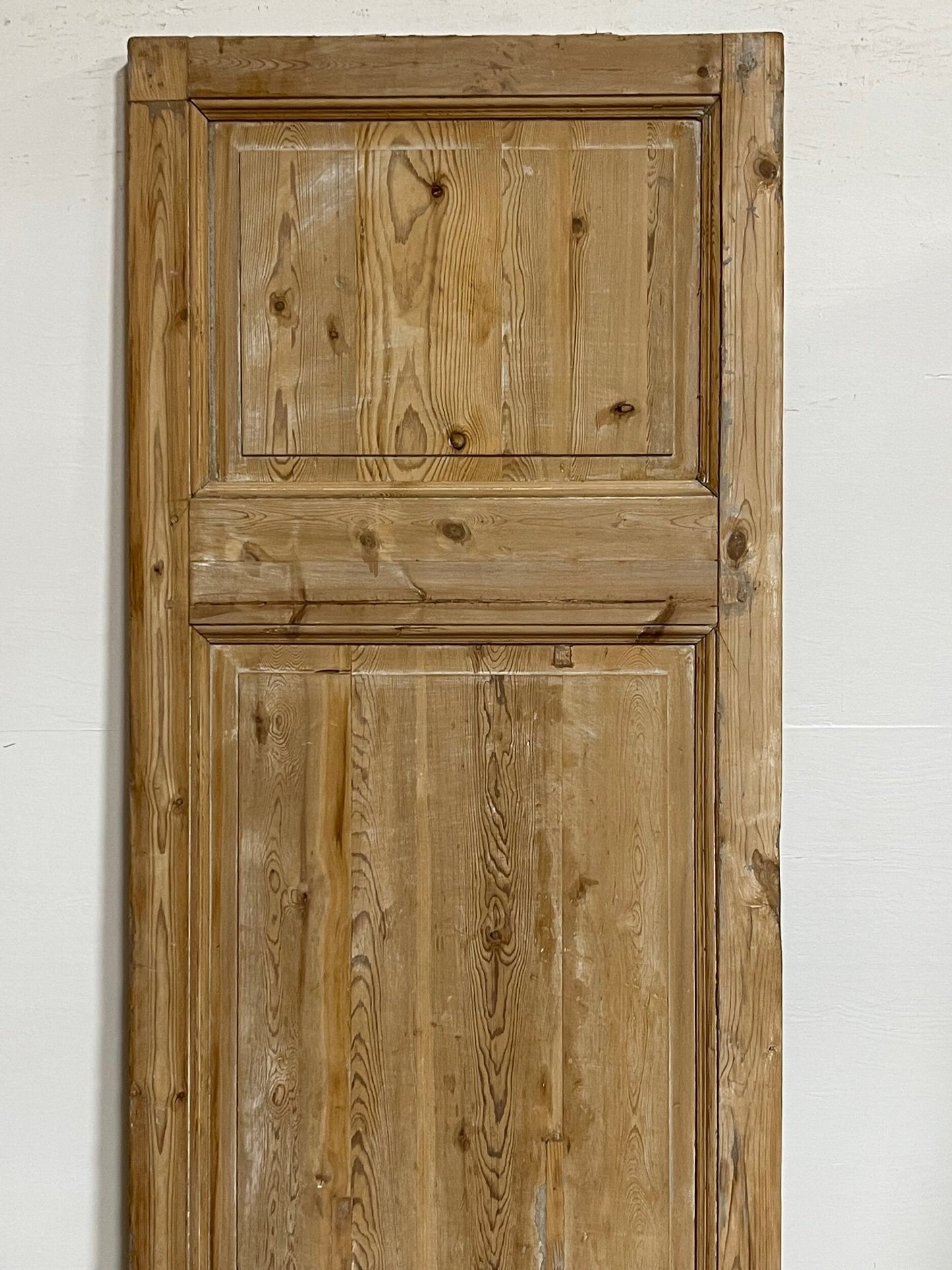 Antique French panel door (85x34.5) I208
