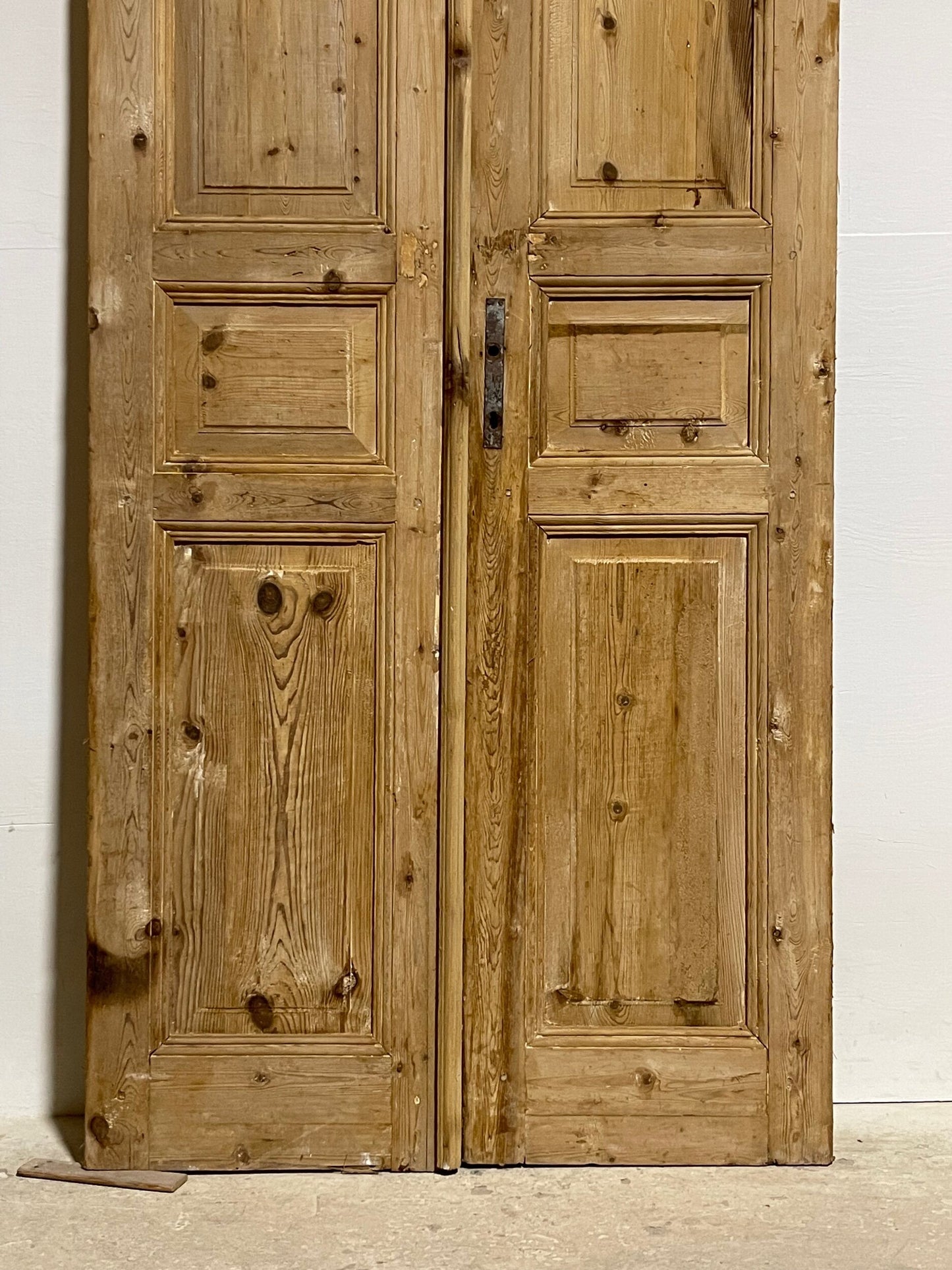 Antique french panel doors (92.5 x 38) I044