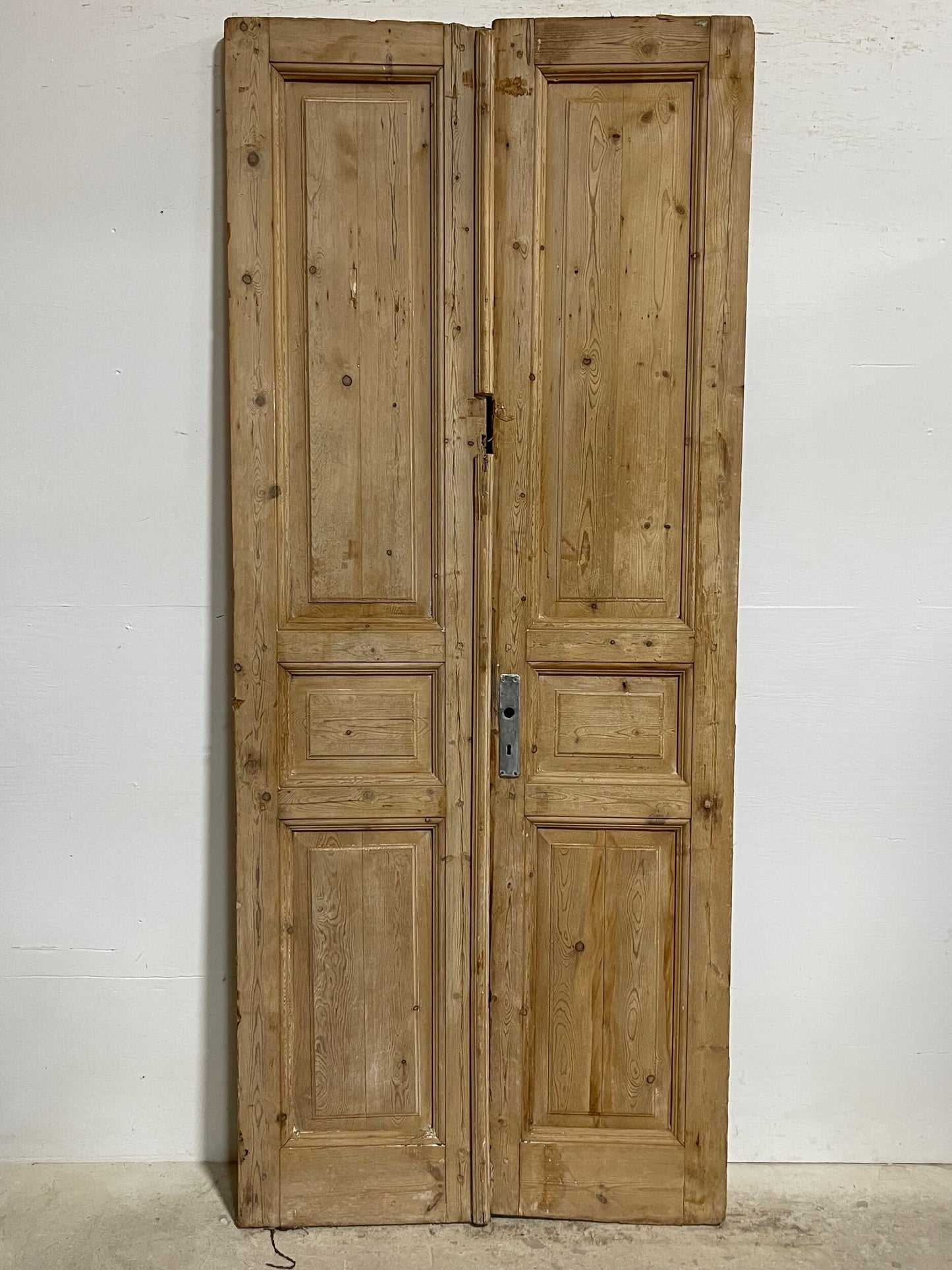 Antique french panel doors (92.25 x 39) I103