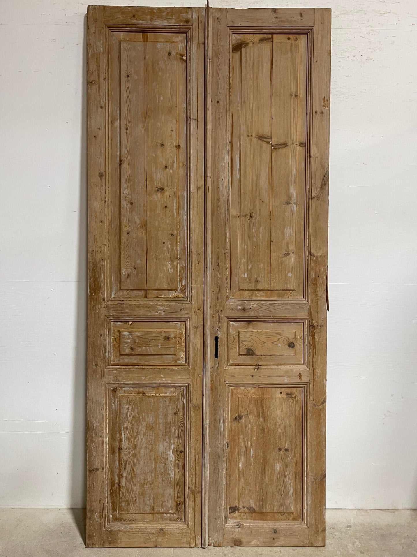 Antique French panel doors (99x44.5) I105