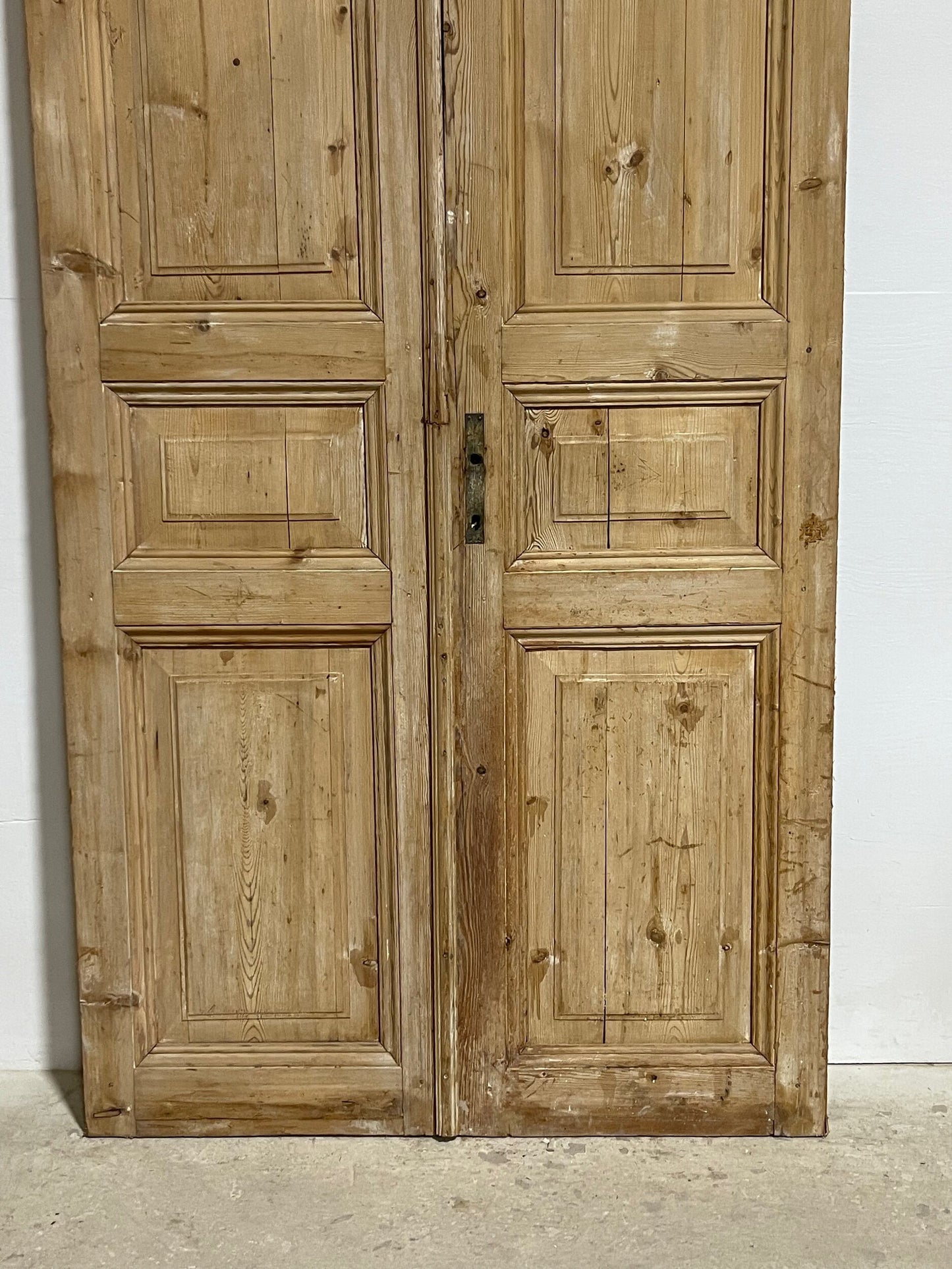 Antique French panel doors (96.5x43.5) I147