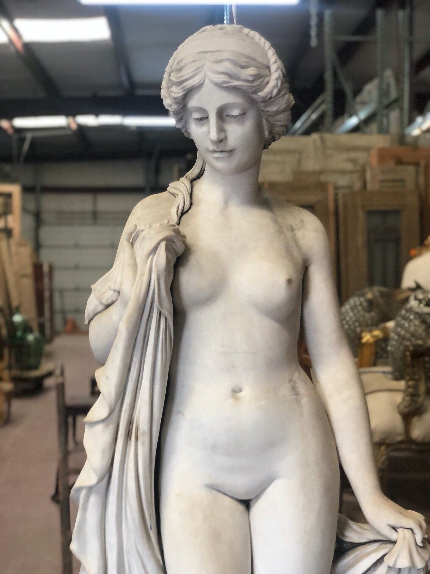 Marble statue
