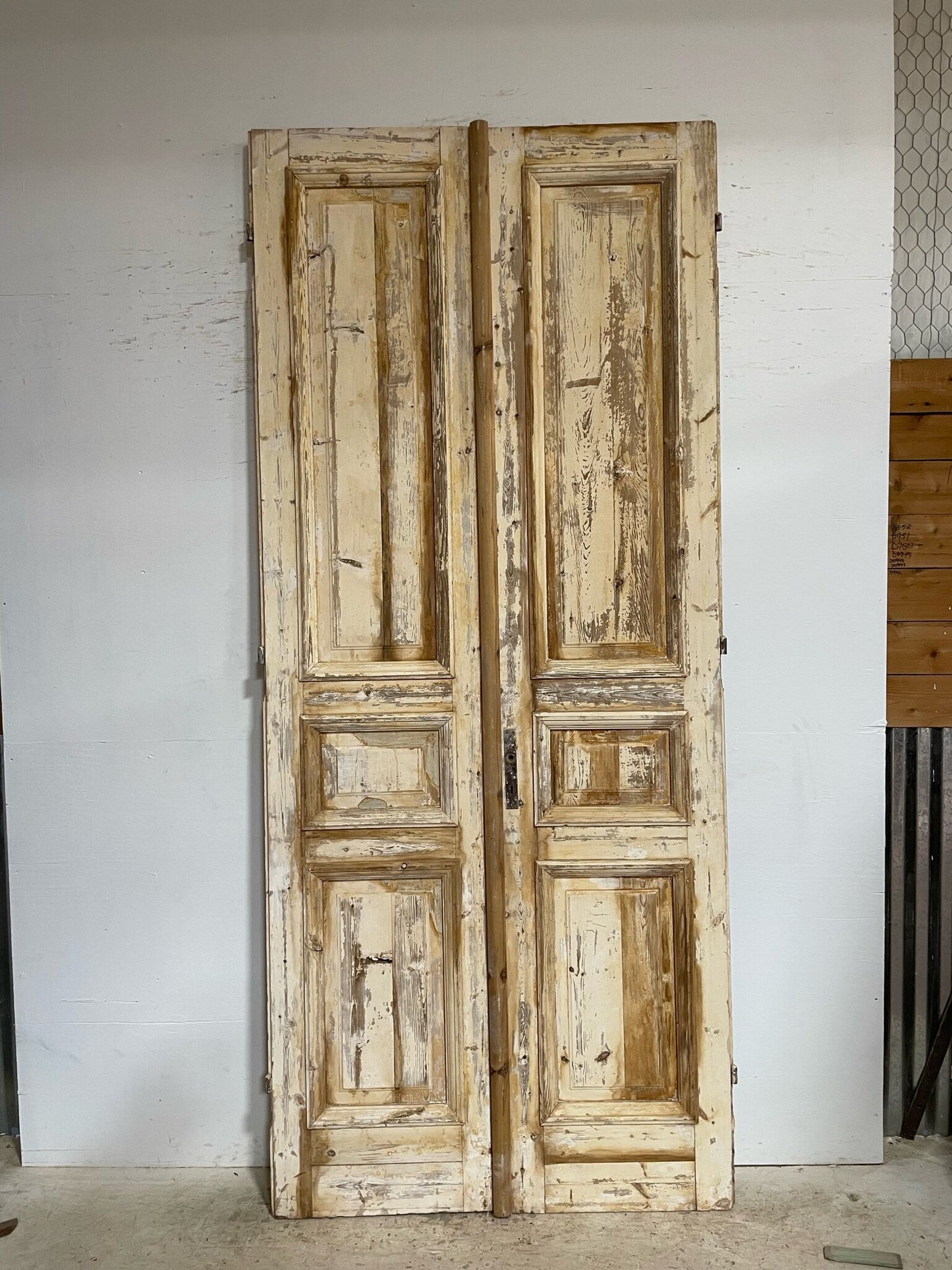 Antique French door (111.5x47) F0717