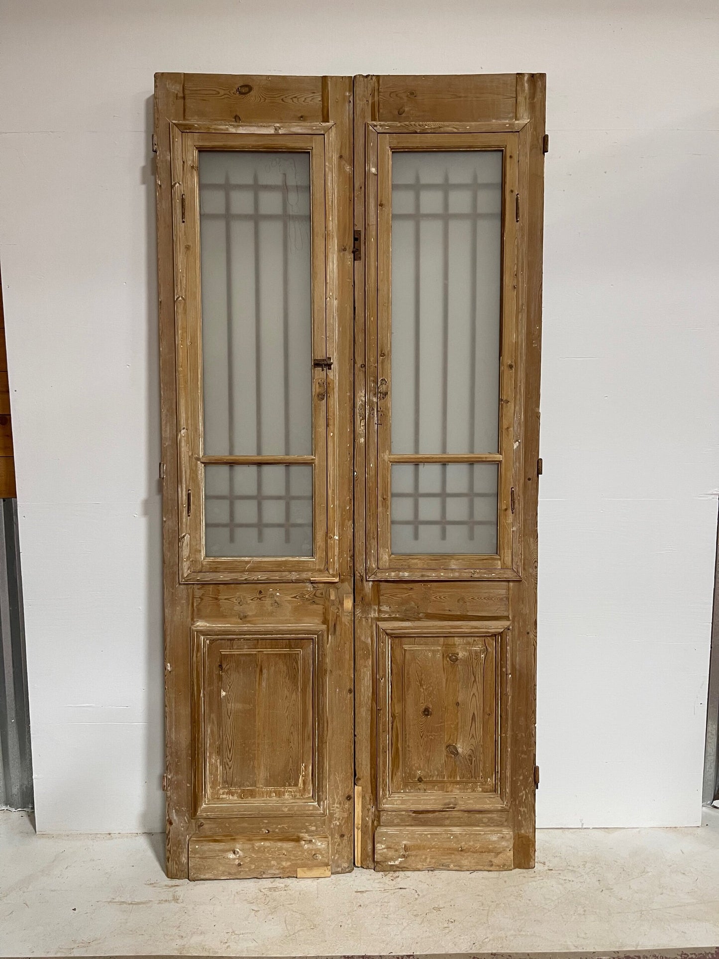 French door with metal (101.5x48) G0984