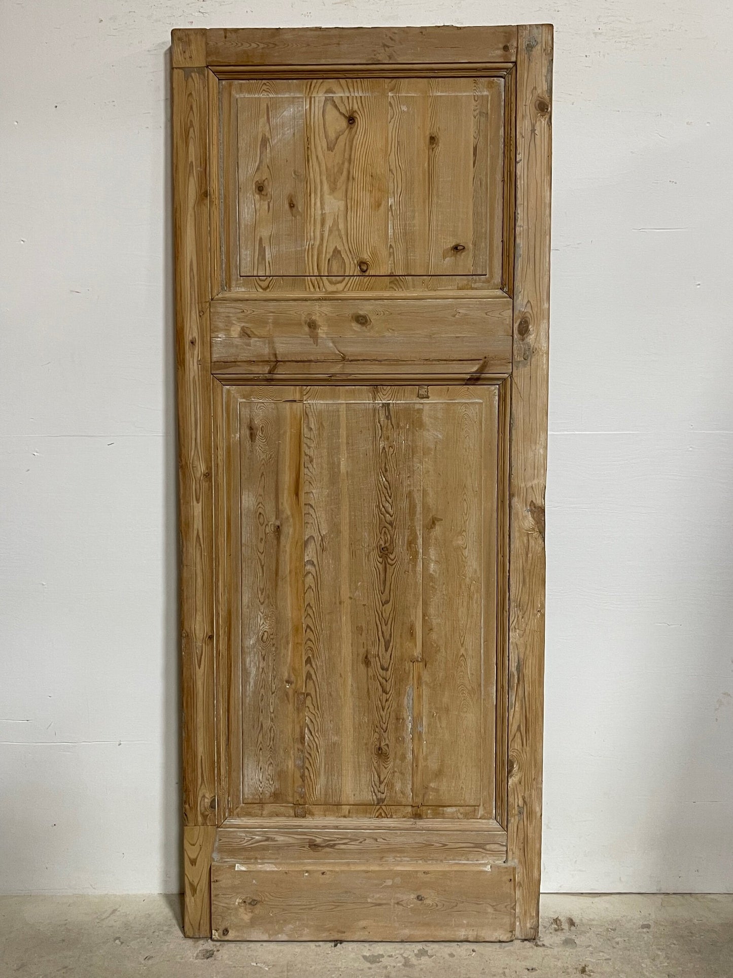 Antique French panel door (85x34.5) I208