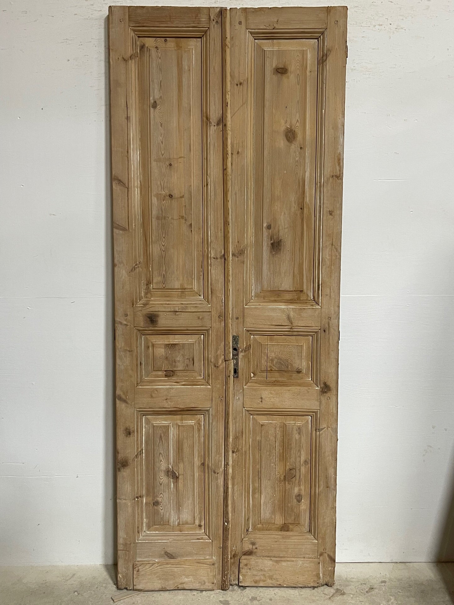 Antique French panel doors (93.5x36.5) I178