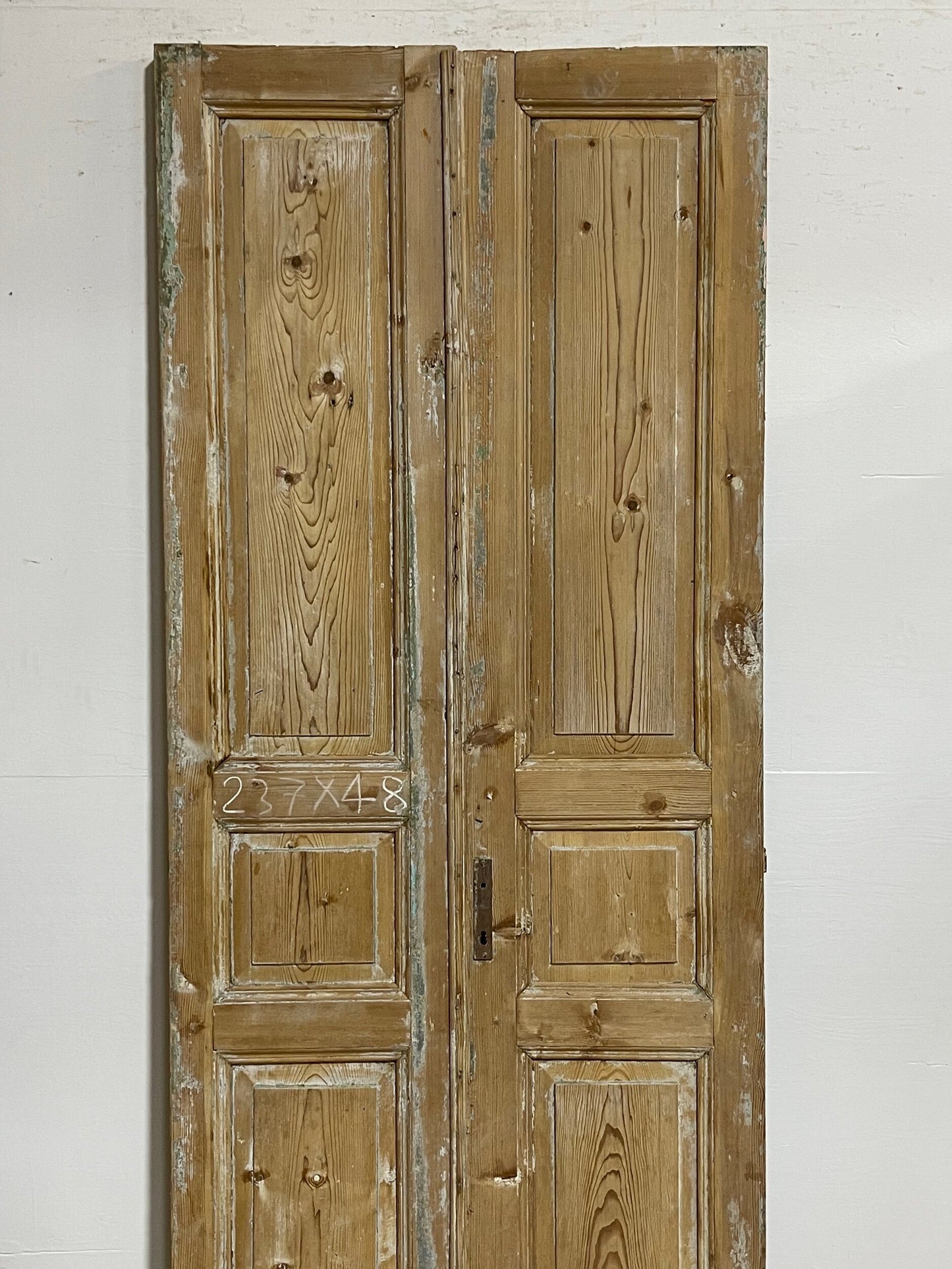 Antique French doors (93x37.25) H0165s