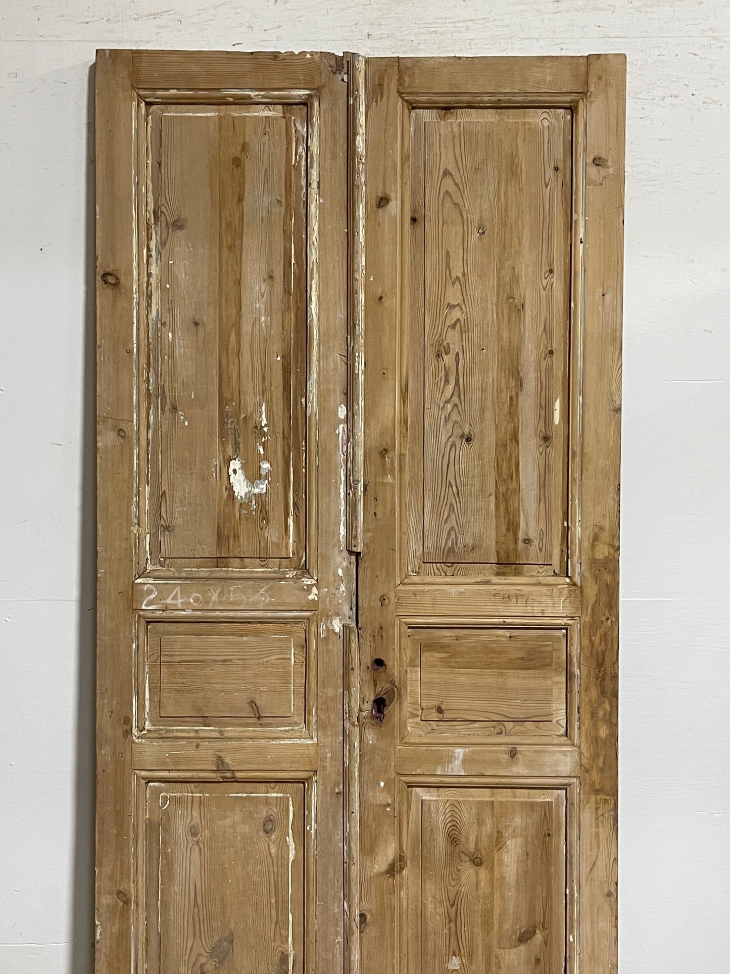 Antique french panel doors (94 x 44) I095