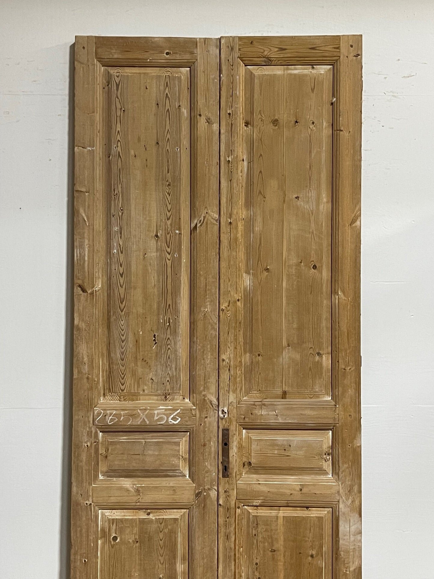 Antique French doors (104.25x43.25) H0096s